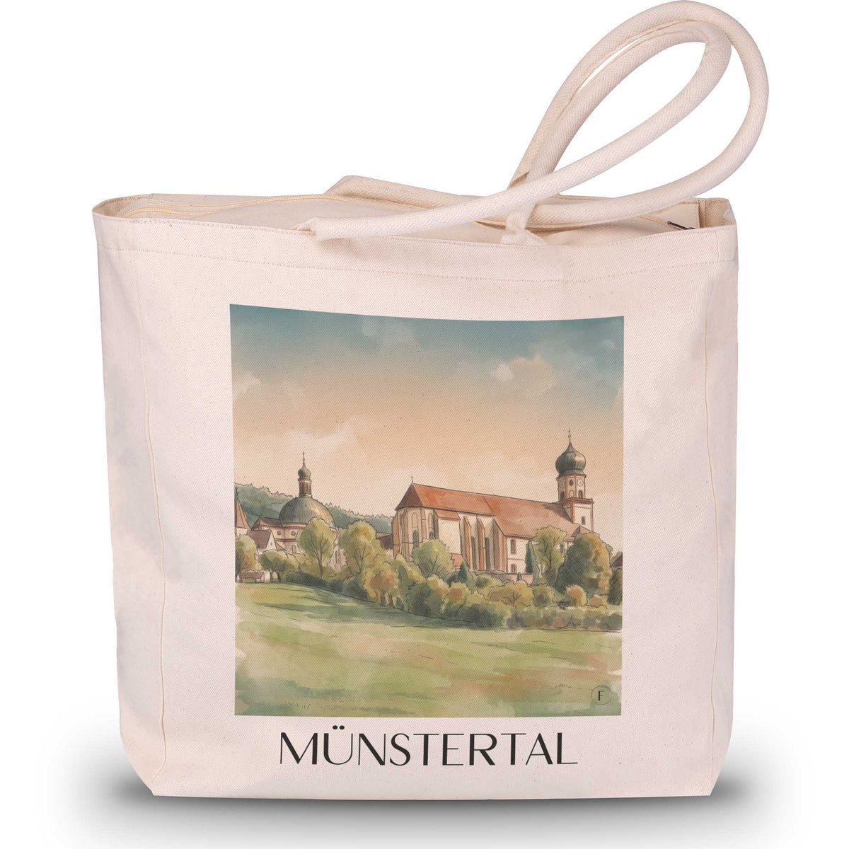 münstertal-schwarzwald-deutschland-einkaufstasche-aquarell