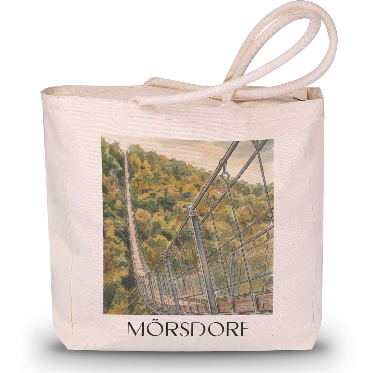 mörsdorf-hunsrück-deutschland-einkaufstasche-aquarell