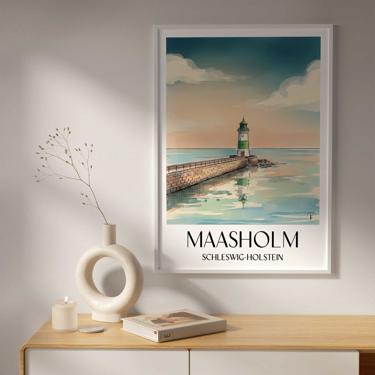 maasholm-schleswig-holstein-deutschland-poster-aquarell
