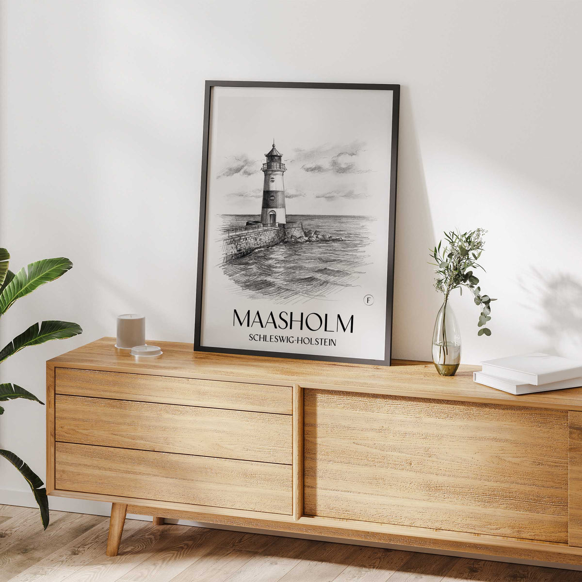 maasholm-schleswig-holstein-deutschland-poster-bleistift-zeichnung-drawing