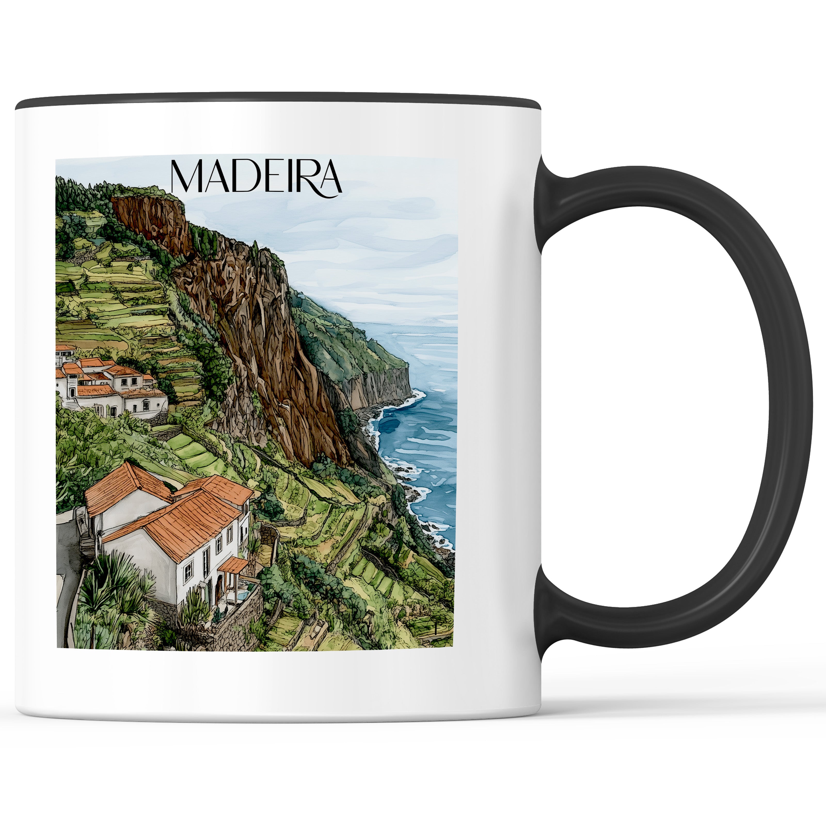 madeira-portugal-einkaufstasche-aquarell