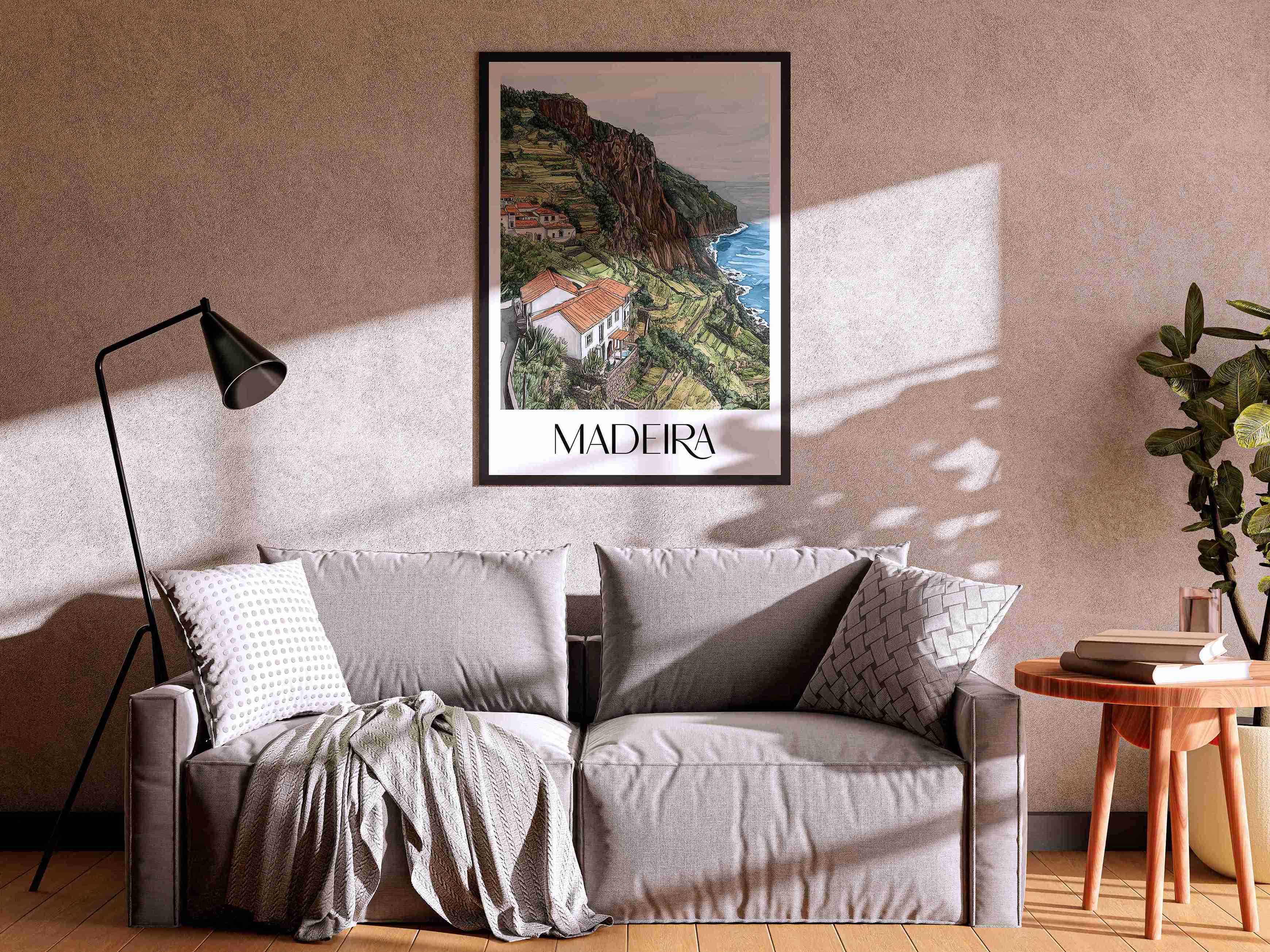 madeira-portugal-poster-aquarell