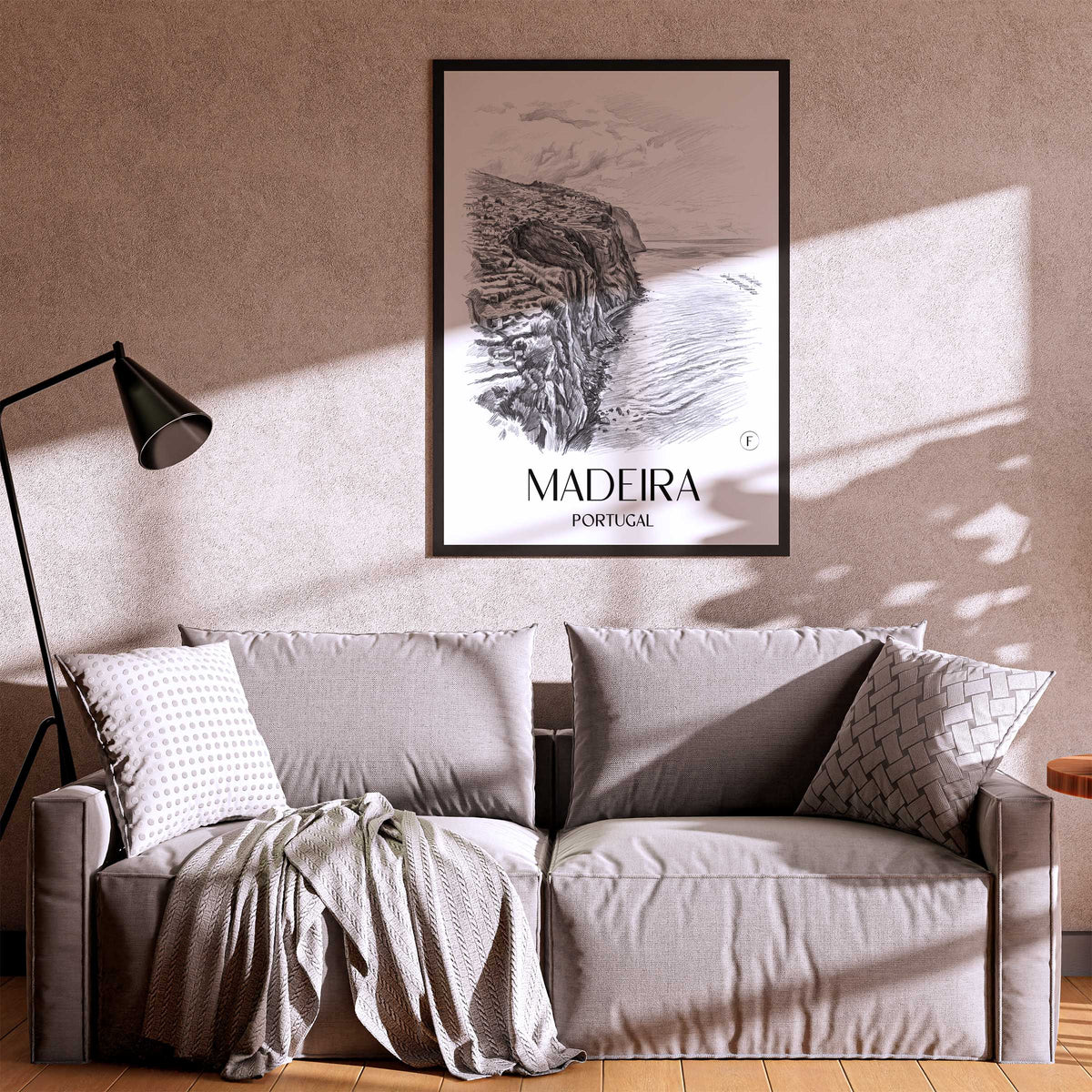 madeira-portugal-poster-bleistift-zeichnung-drawing