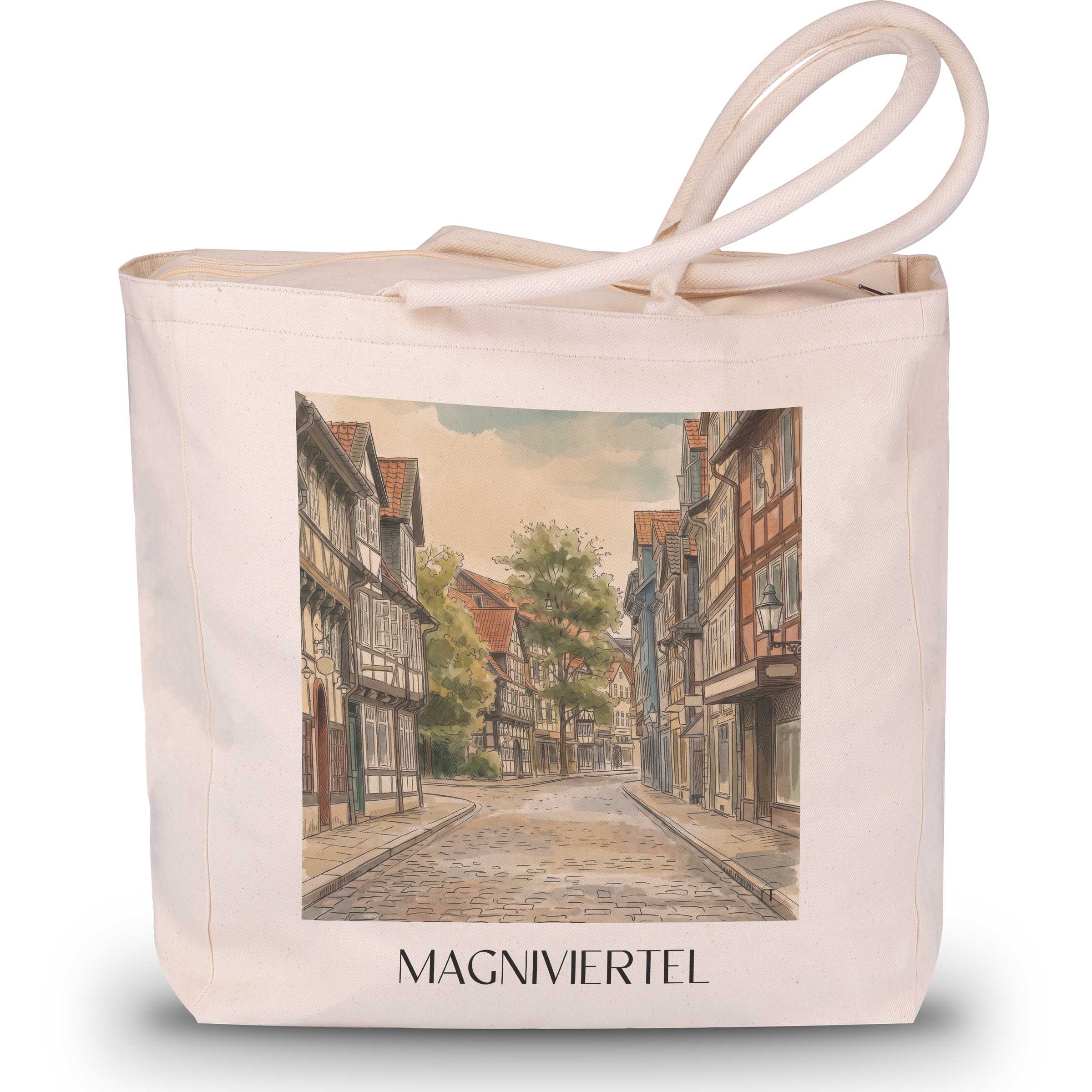 magniviertel-braunschweig-deutschland-einkaufstasche-aquarell