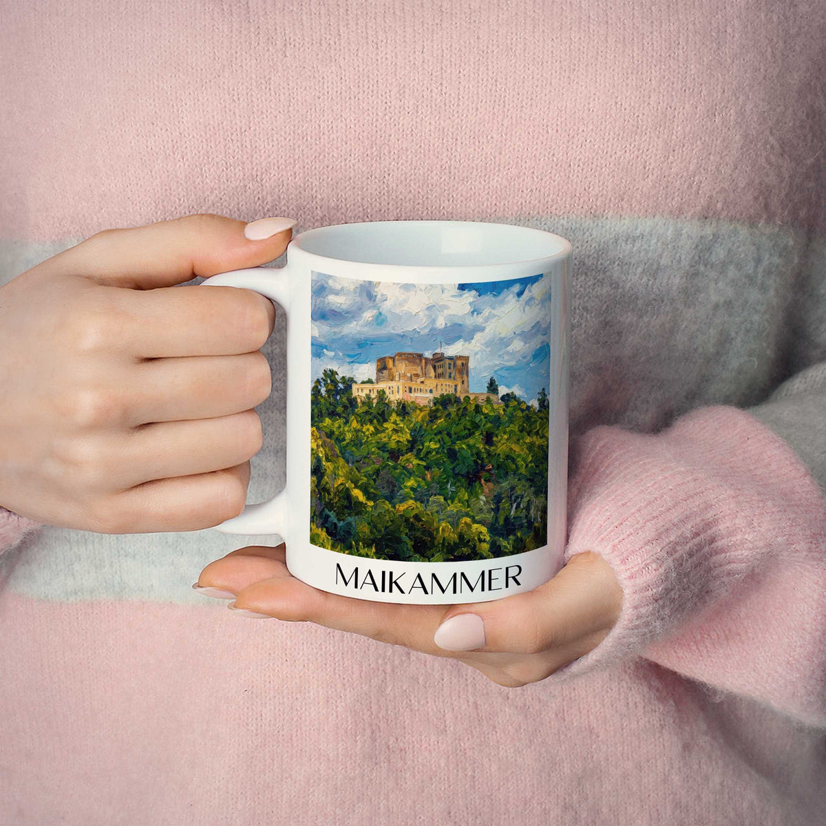 maikammer-pfälzer-weinstraße-deutschland-kaffeebecher-oil-painting-oelgemaelde