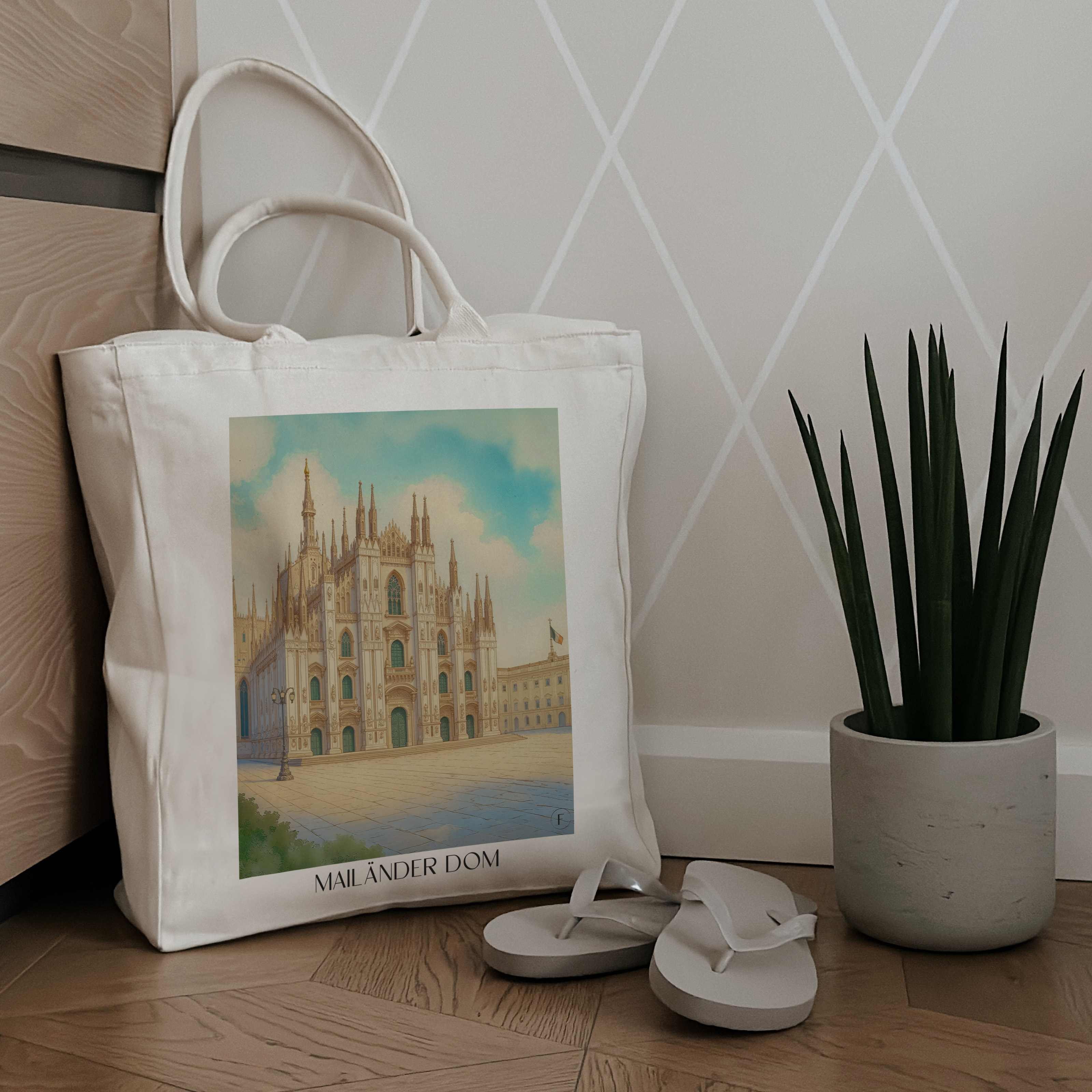 mailänder-dom-italien-einkaufstasche-aquarell