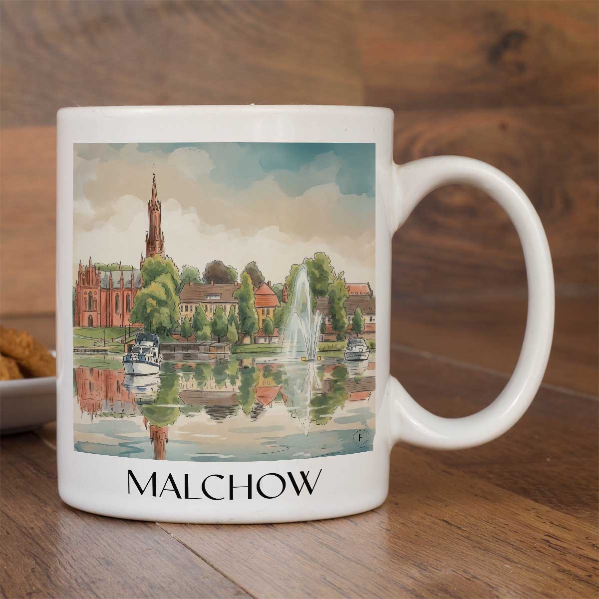 malchow-mecklenburgische-seenplatte-deutschland-kaffeebecher-aquarell