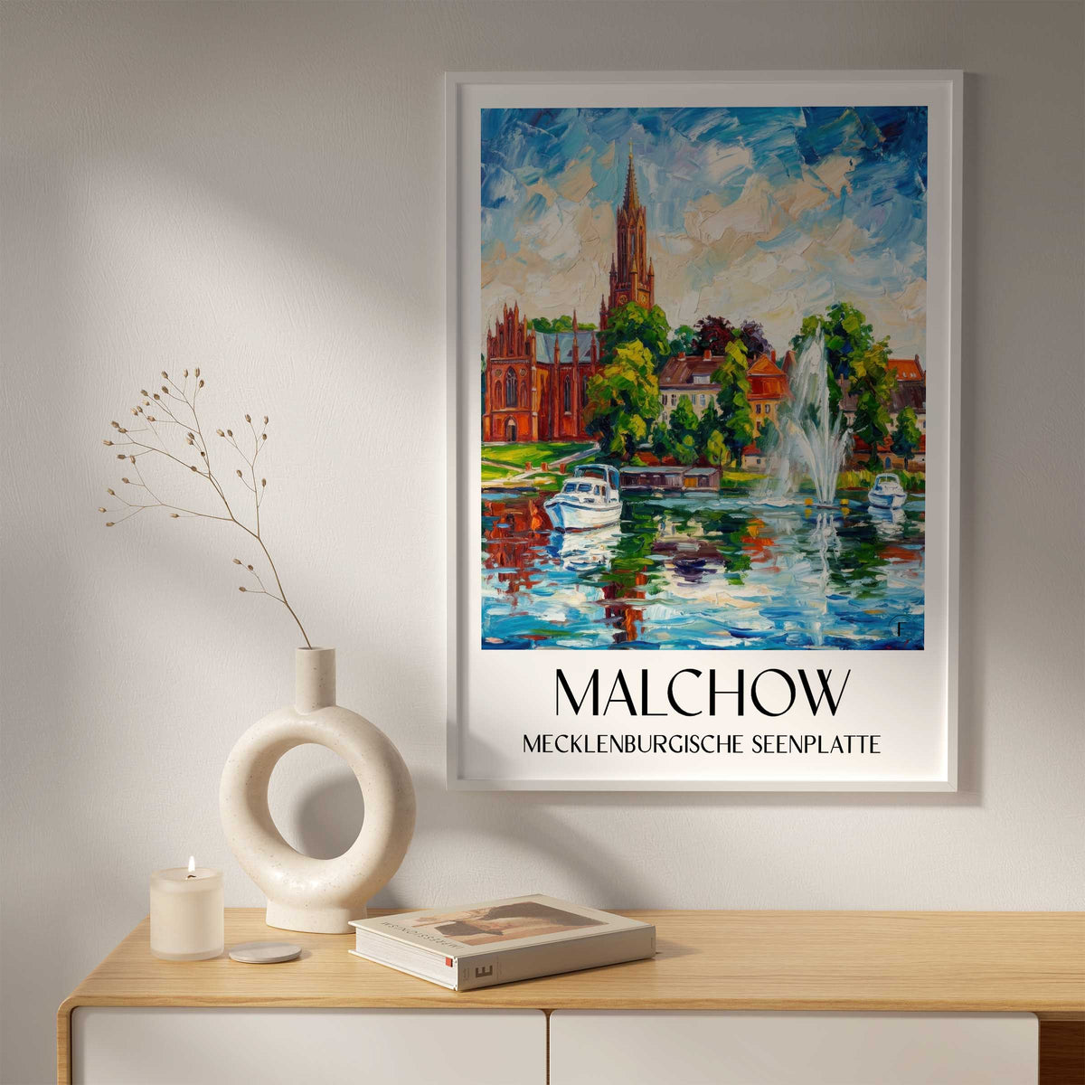 malchow-mecklenburgische-seenplatte-deutschland-poster-oil-painting-oelgemaelde
