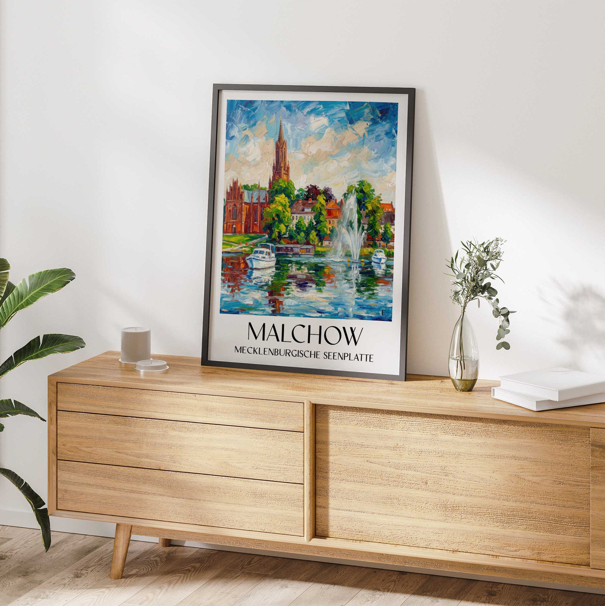 malchow-mecklenburgische-seenplatte-deutschland-poster-oil-painting-oelgemaelde