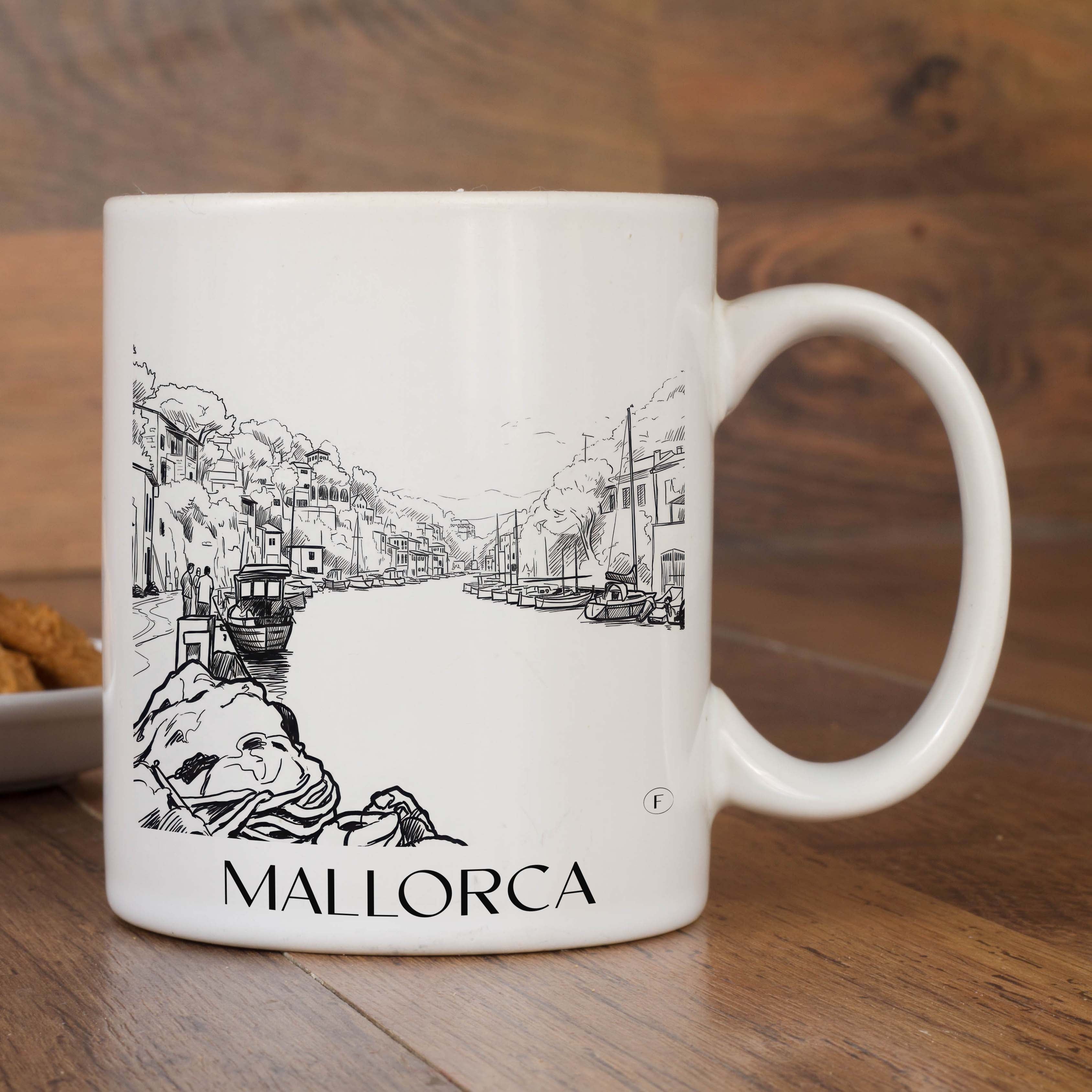 mallorca-spanien-spanien-kaffeebecher-skizze
