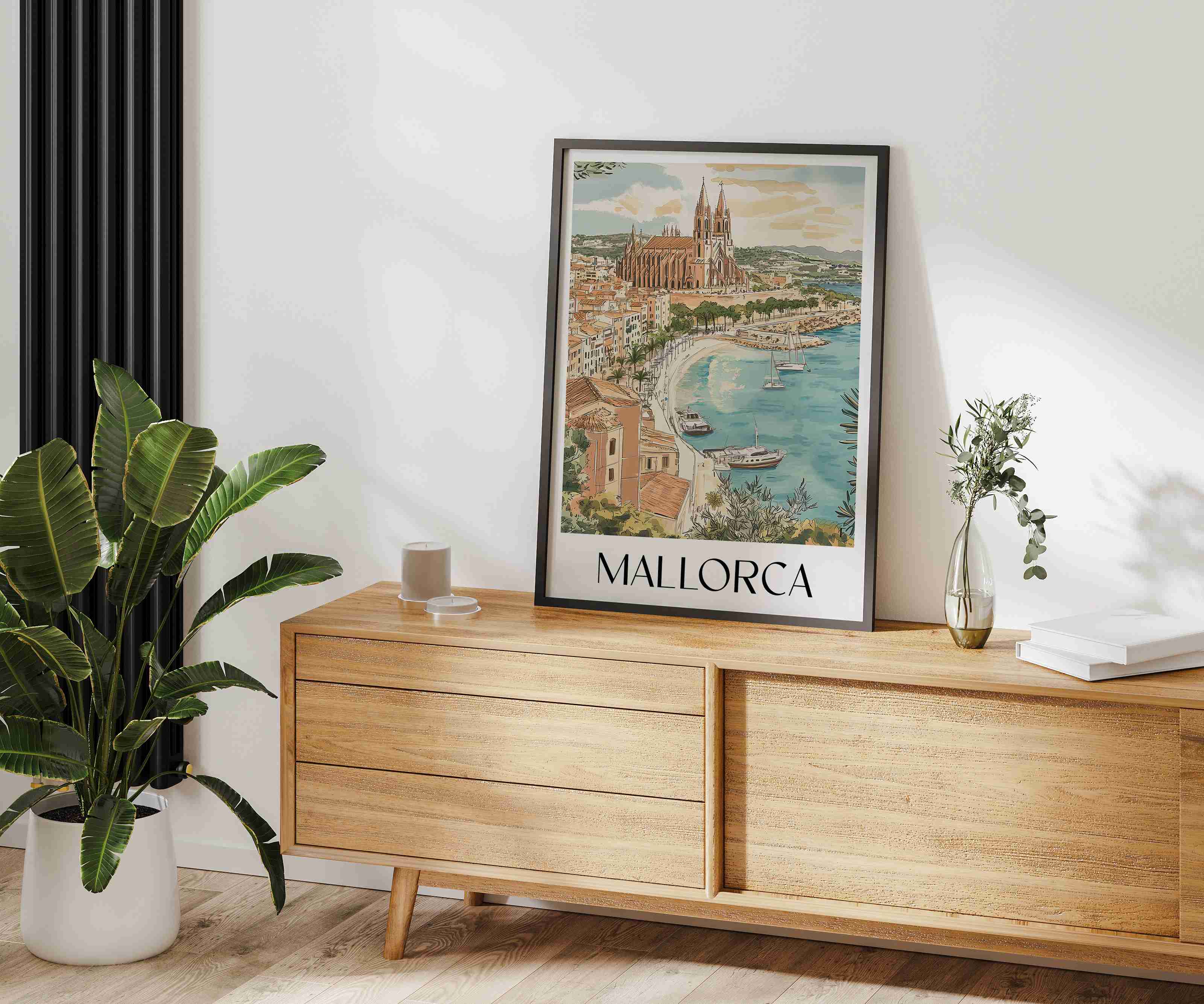 mallorca-spanien-poster-aquarell