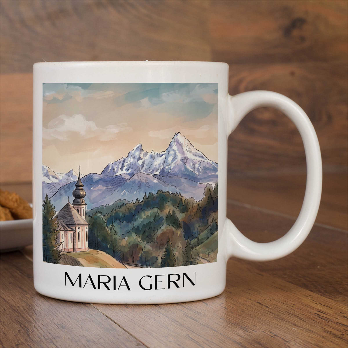 maria-gern-berchtesgadener-land-deutschland-kaffeebecher-aquarell
