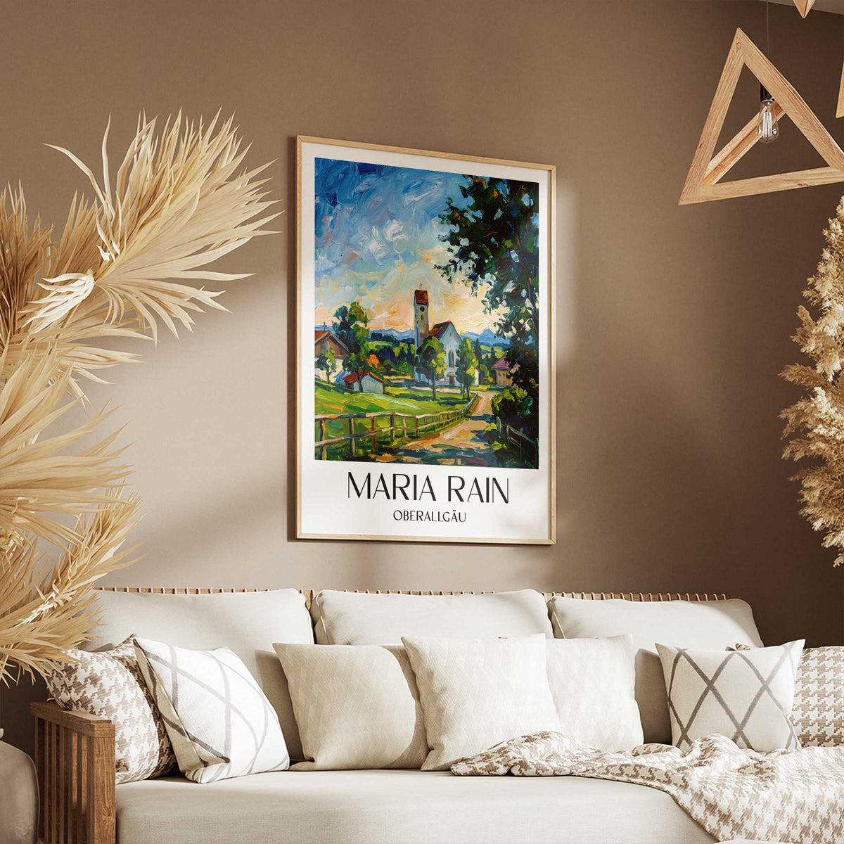 maria-rain-oberallgäu-deutschland-poster-oil-painting-oelgemaelde