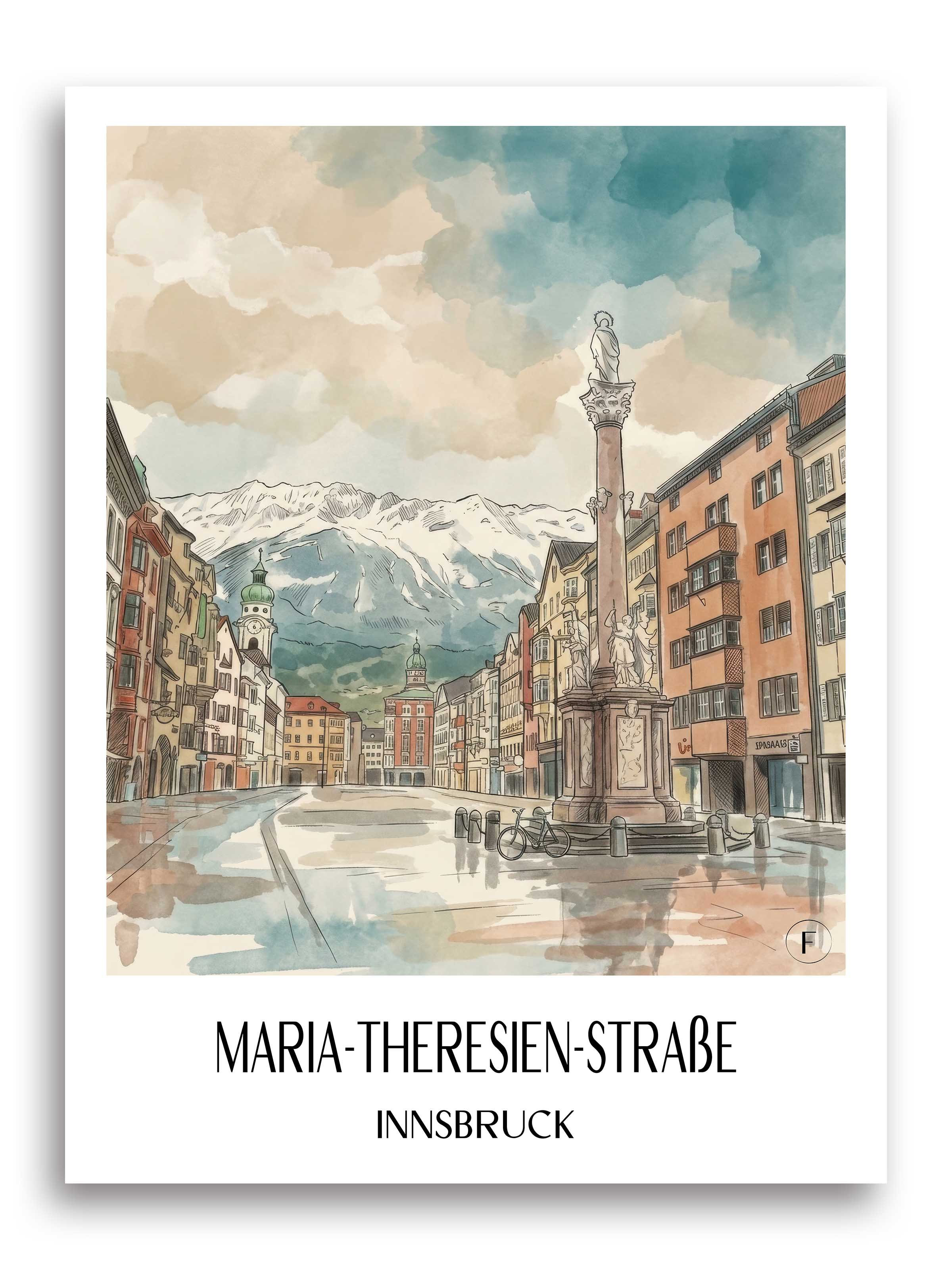 maria-theresien-straße-innsbruck-österreich-poster-aquarell