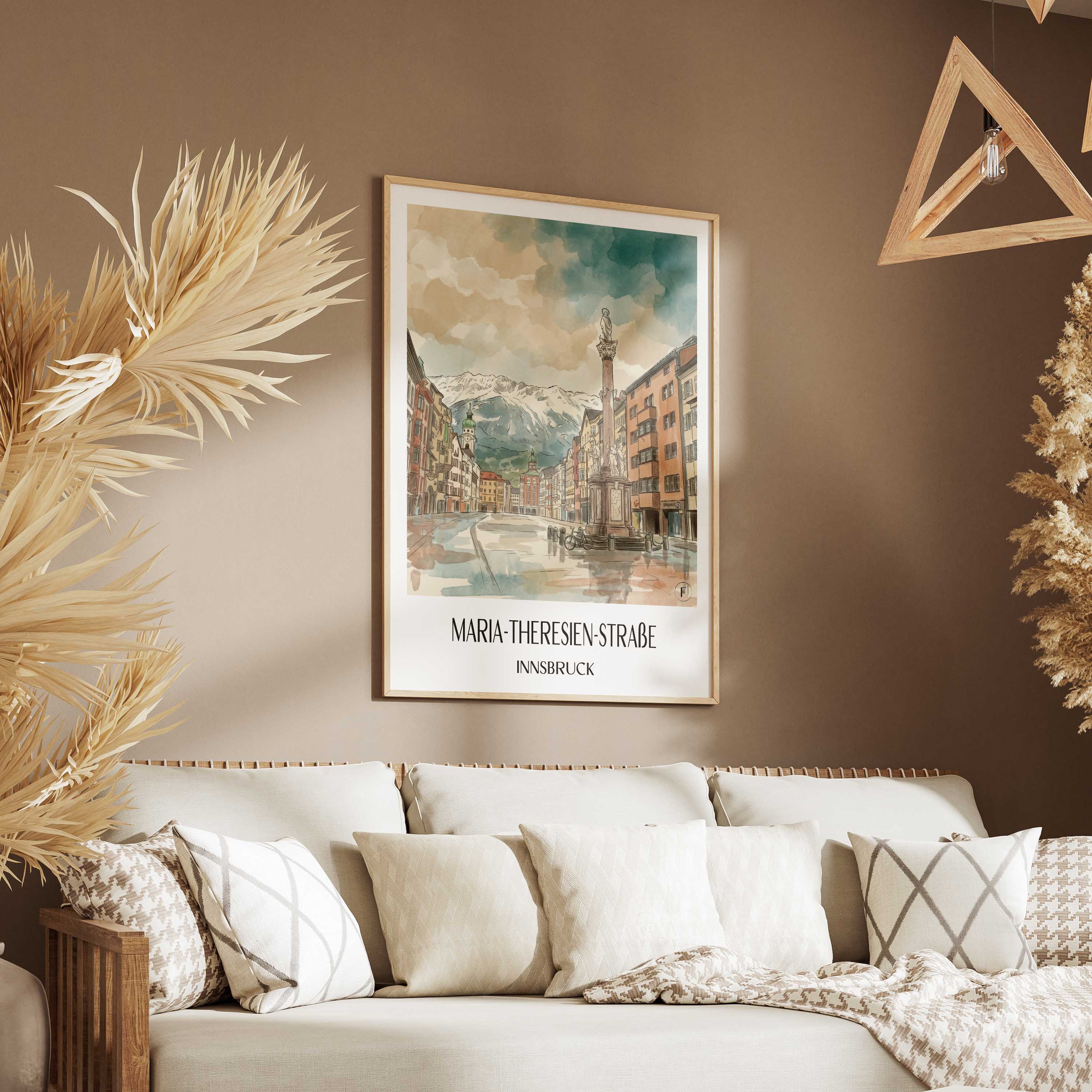 maria-theresien-straße-innsbruck-österreich-poster-aquarell