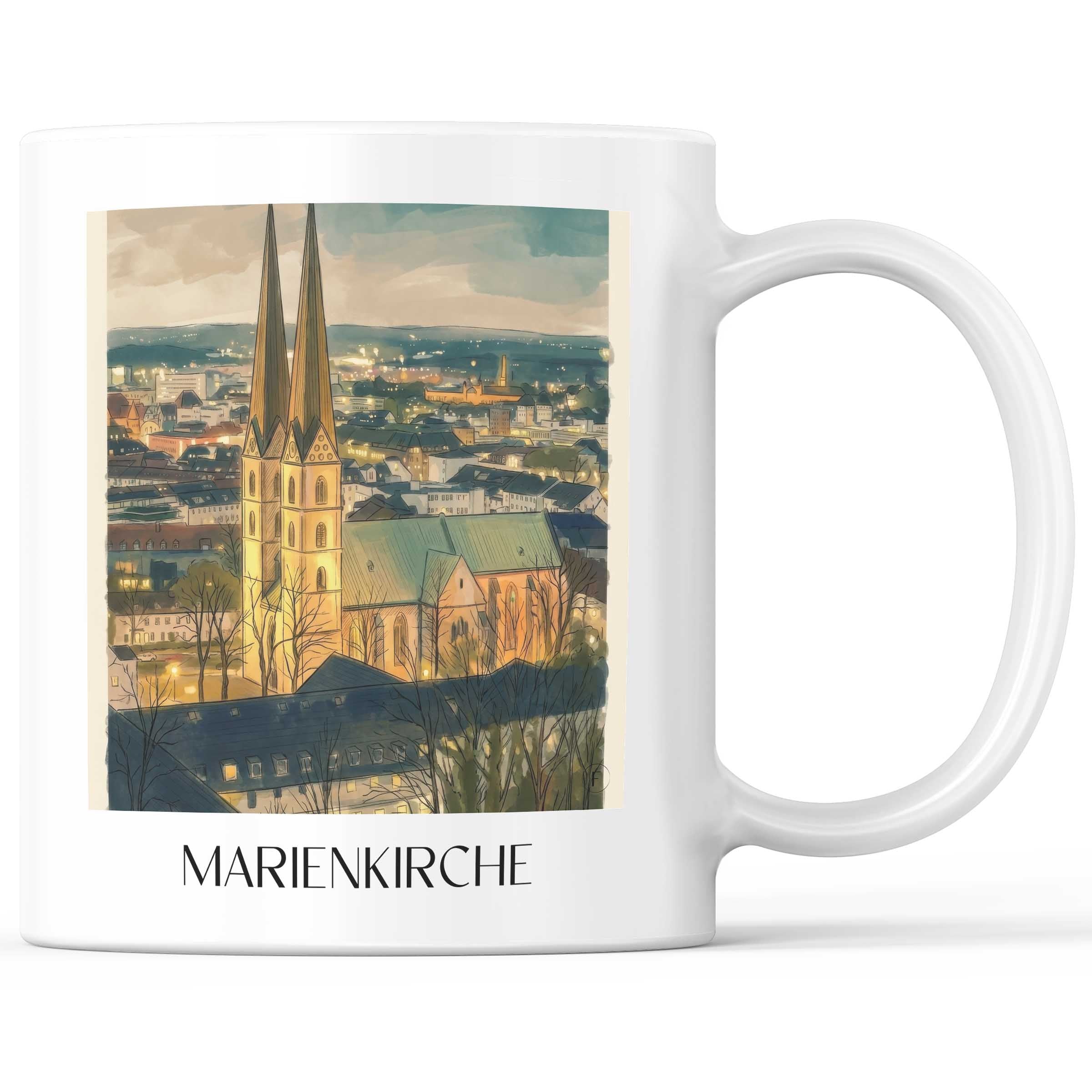 marienkirche-bielefeld-deutschland-kaffeebecher-aquarell