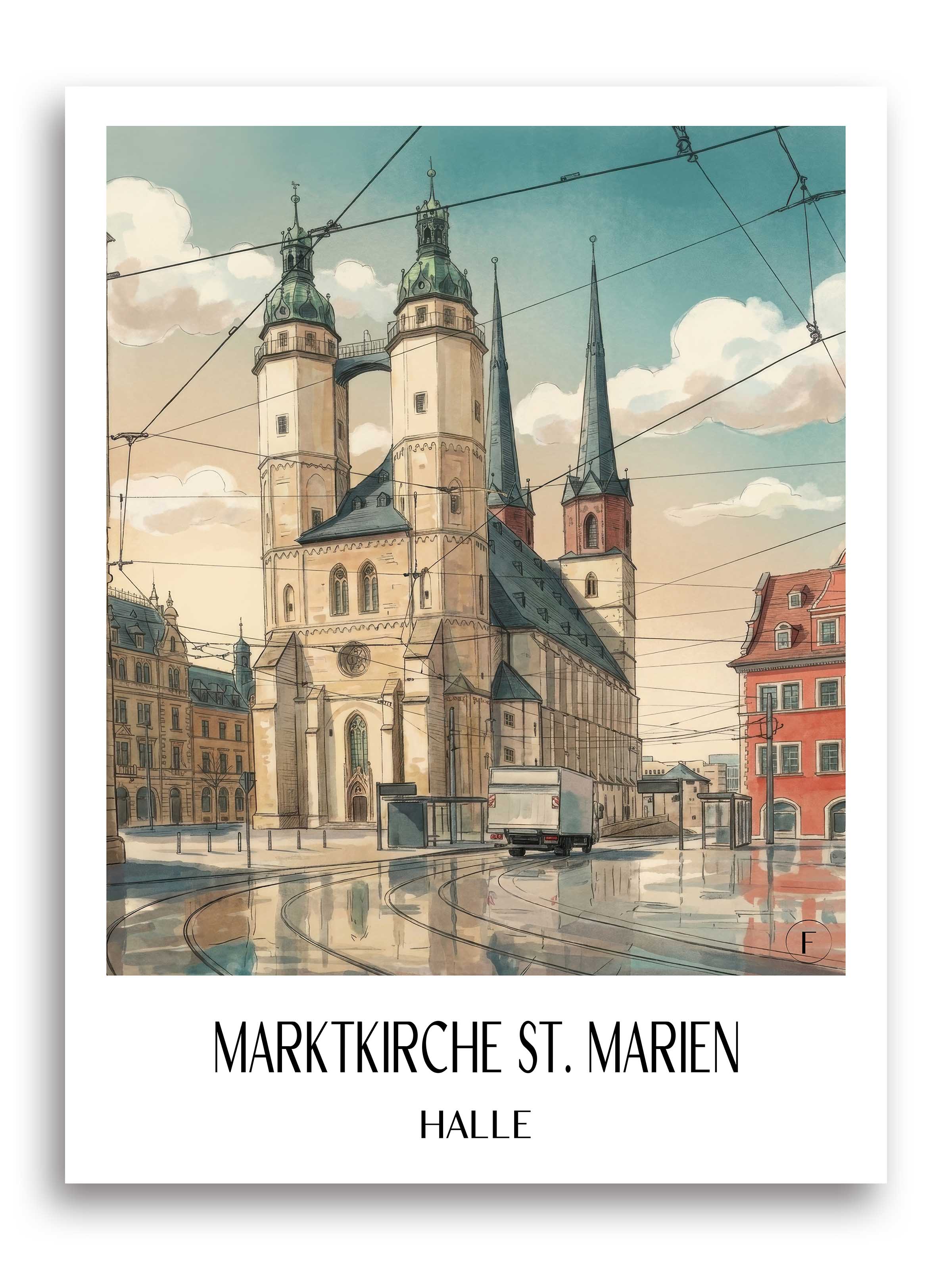 marktkirche-st.-marien-halle-deutschland-poster-aquarell