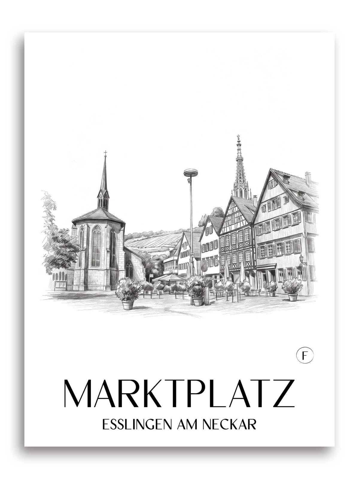 marktplatz-esslingen-am-neckar-deutschland-poster-bleistift-zeichnung-drawing