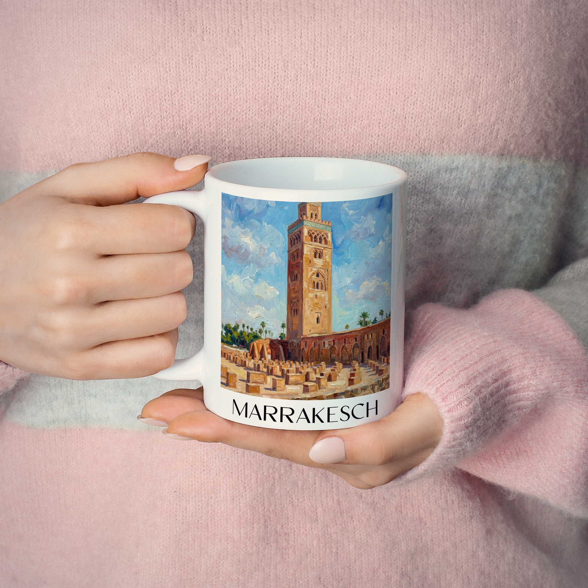 marrakesch-marokko-kaffeebecher-oil-painting-oelgemaelde