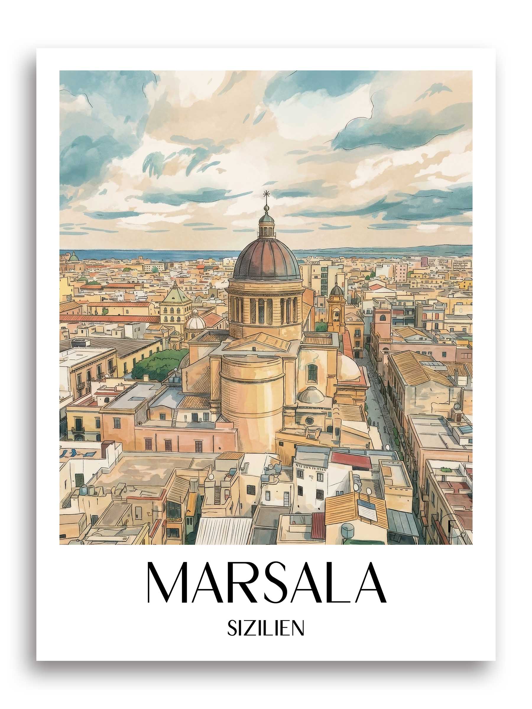 marsala--sizilien-italien-poster-aquarell