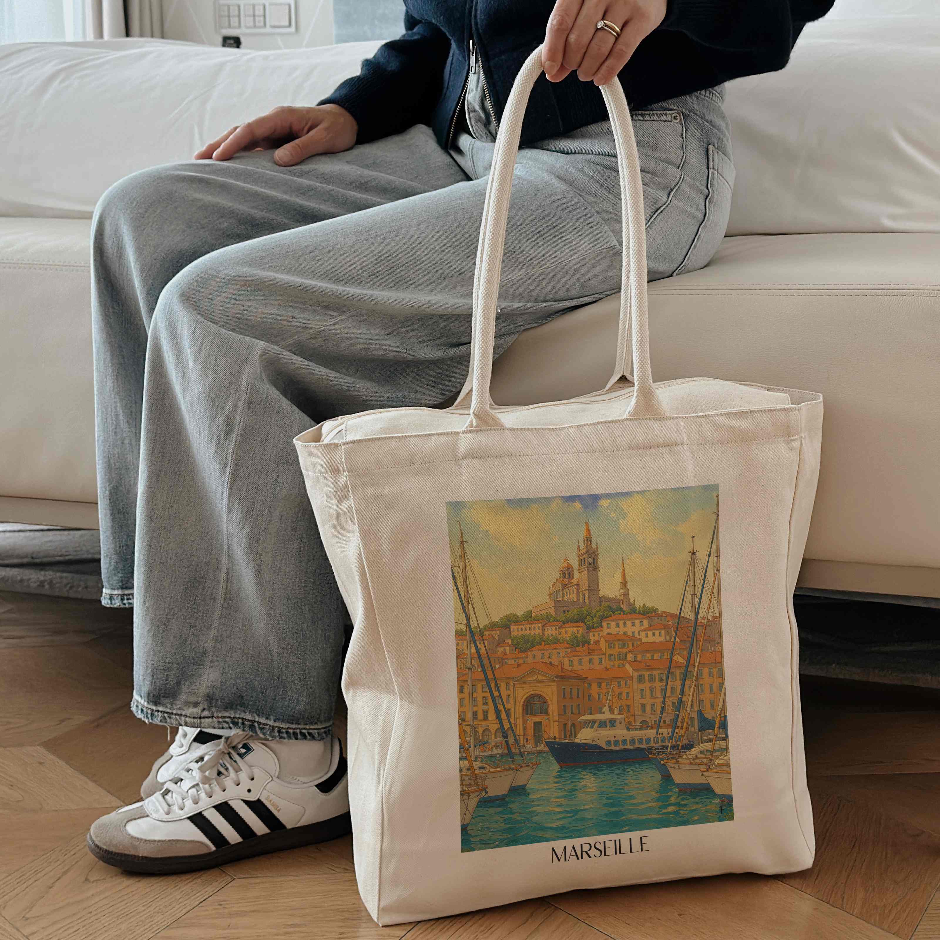 marseille-frankreich-einkaufstasche-aquarell