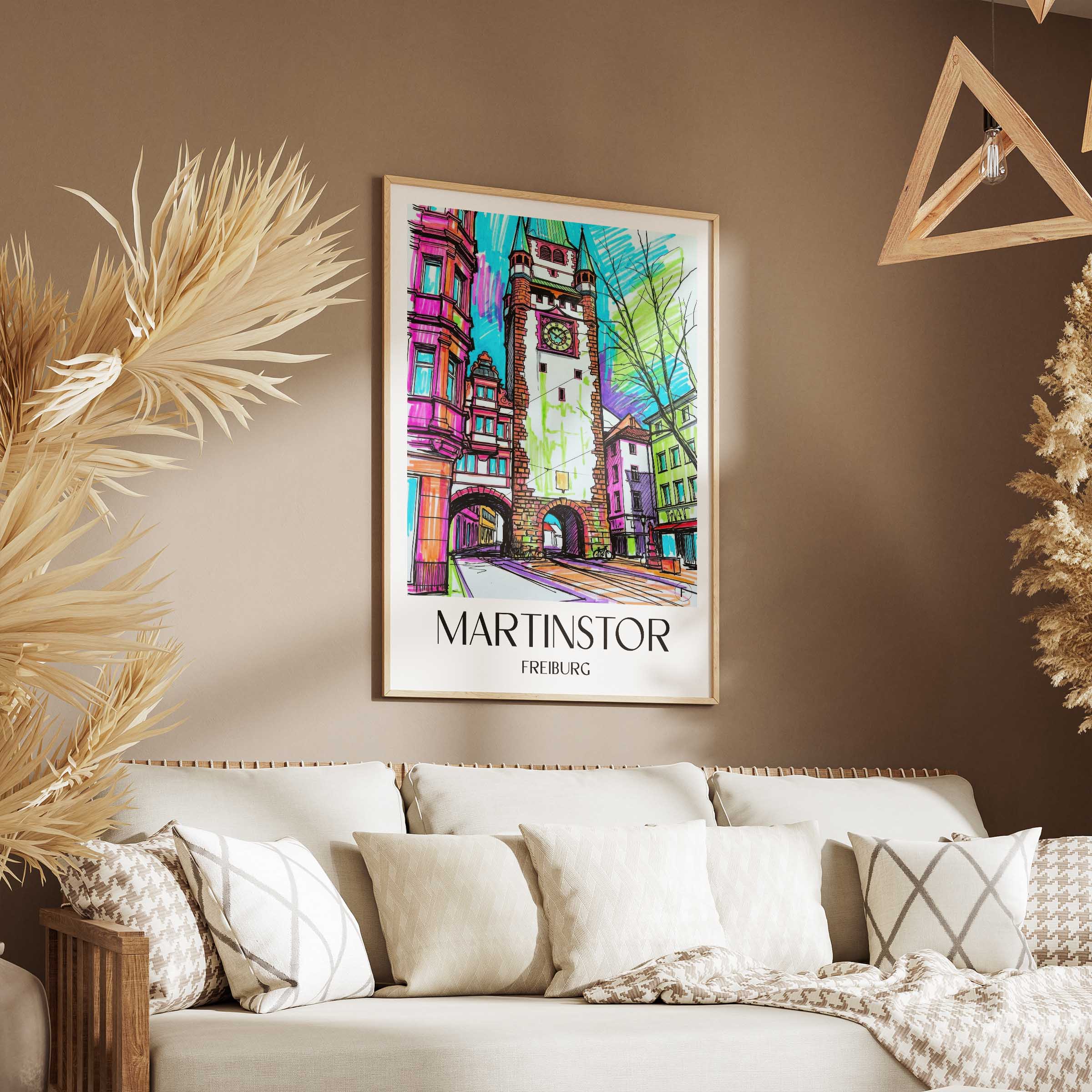 martinstor-freiburg-deutschland-poster-graffiti