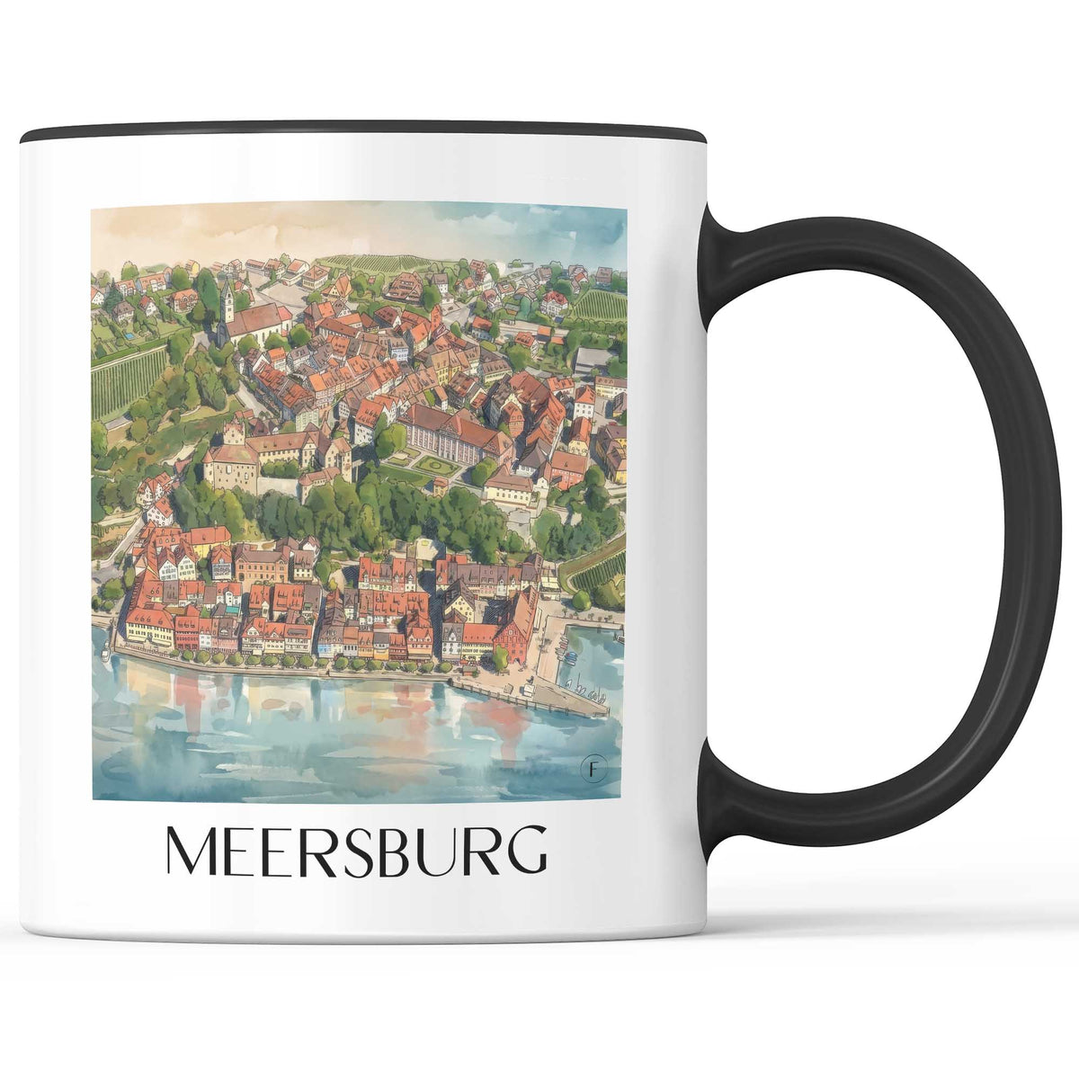 meersburg-bodensee-deutschland-kaffeebecher-aquarell