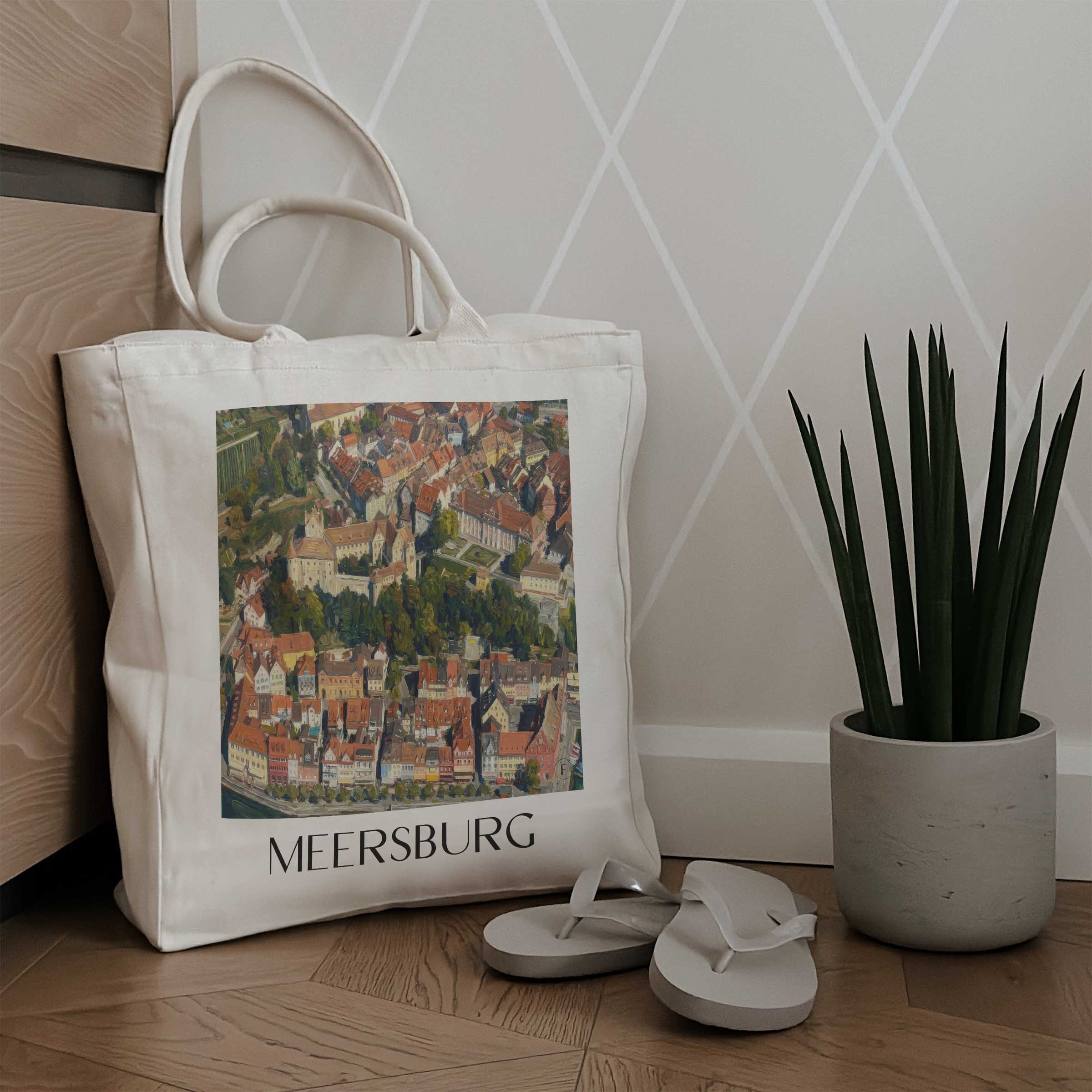 meersburg-bodensee-deutschland-einkaufstasche-oil-painting-oelgemaelde