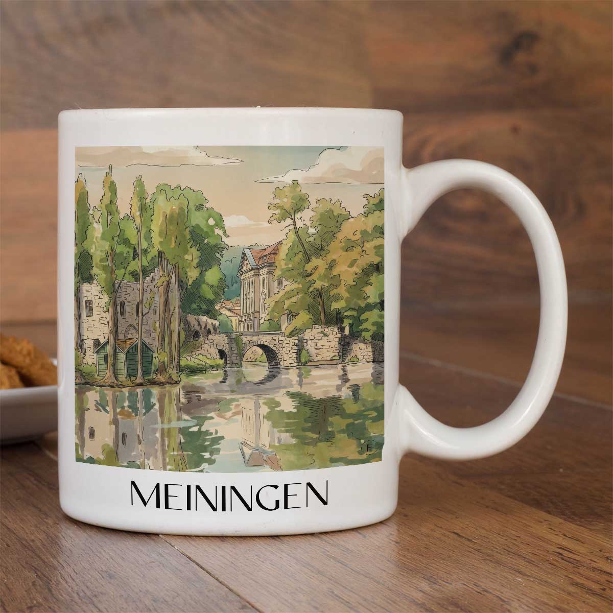 meiningen-werratal-deutschland-kaffeebecher-aquarell