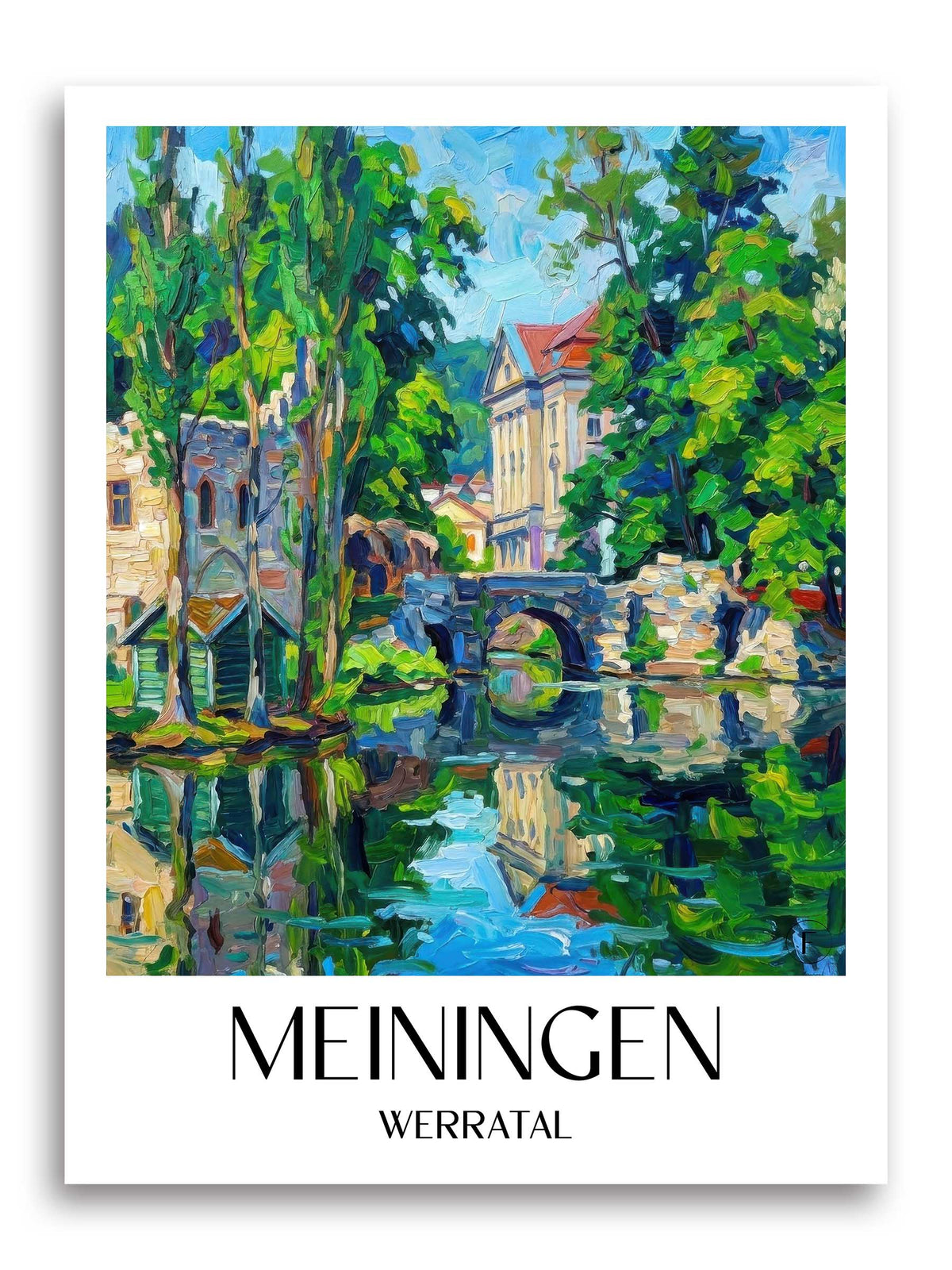 meiningen-werratal-deutschland-poster-oil-painting-oelgemaelde