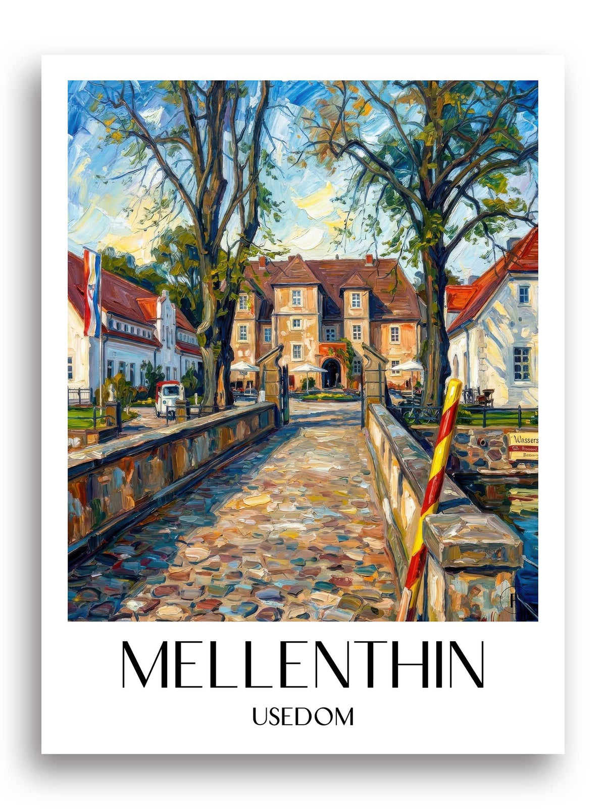 mellenthin-usedom-deutschland-poster-oil-painting-oelgemaelde