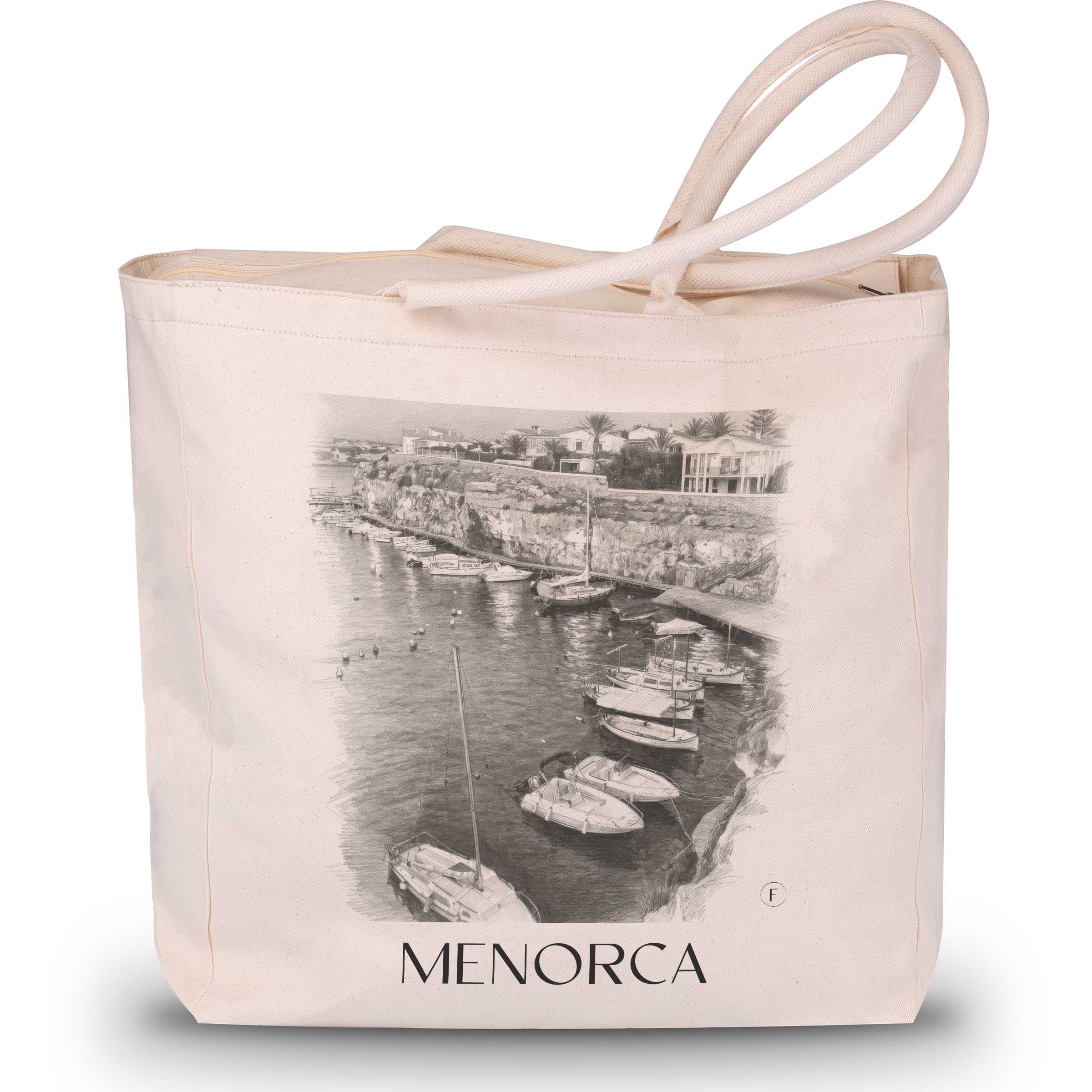 menorca--spanien-spanien-einkaufstasche-bleistift-zeichnung-drawing
