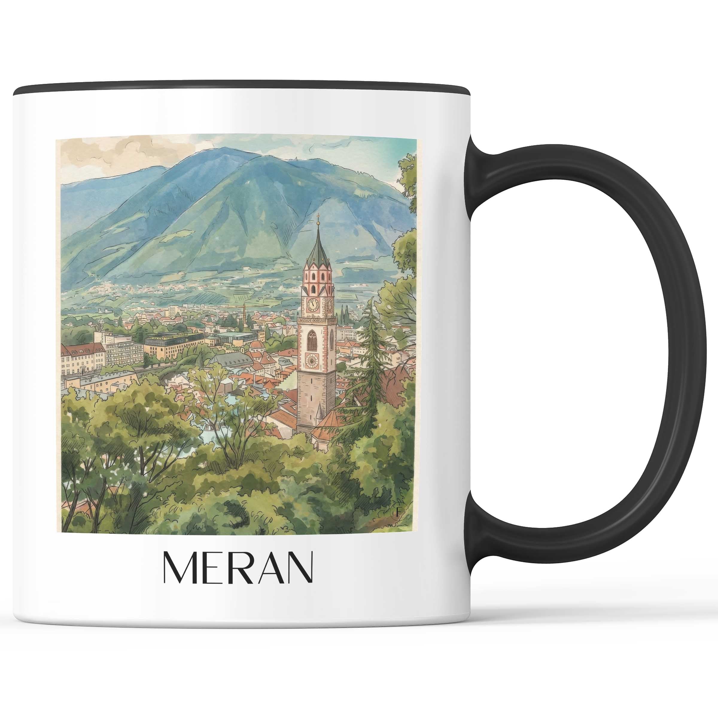 meran-italien-italien-kaffeebecher-aquarell