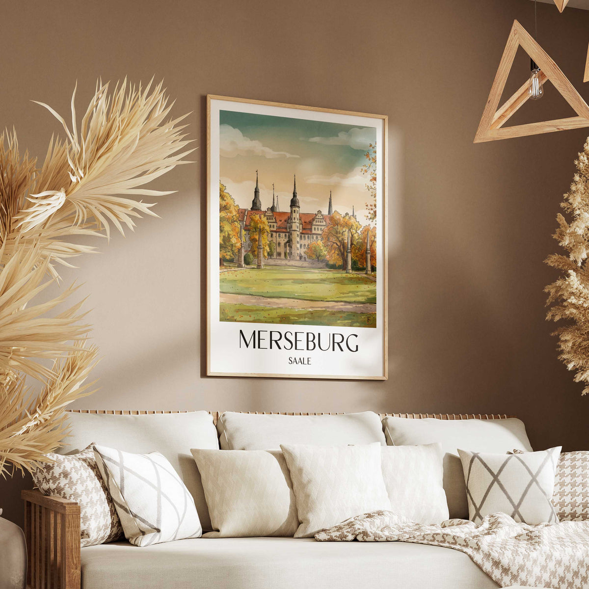 merseburg-saale-deutschland-poster-aquarell