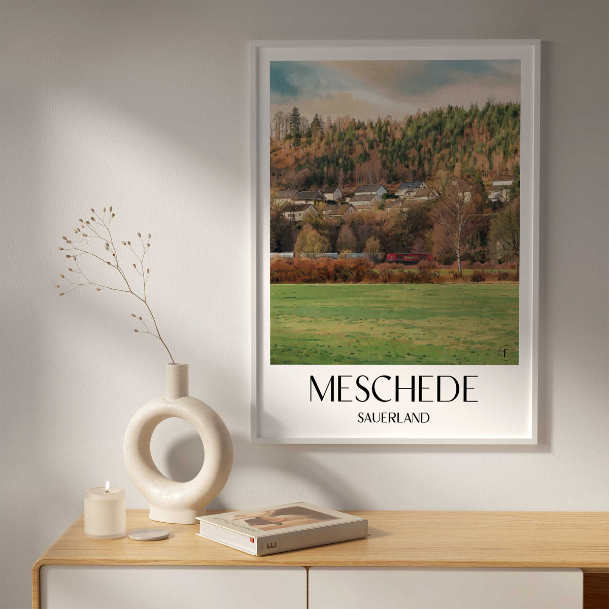 meschede-sauerland-deutschland-poster-aquarell