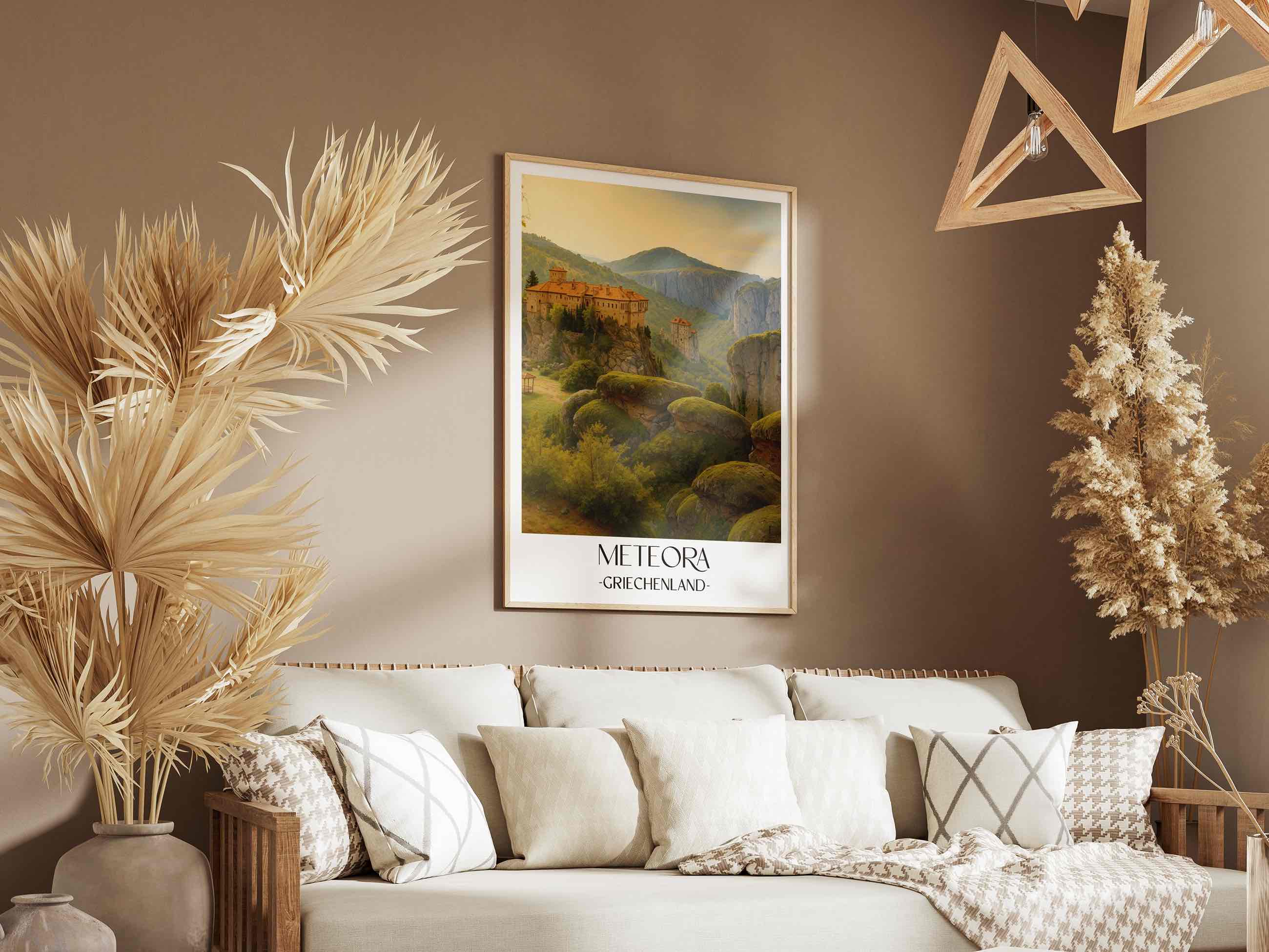 meteora-griechenland-griechenland-poster-aquarell