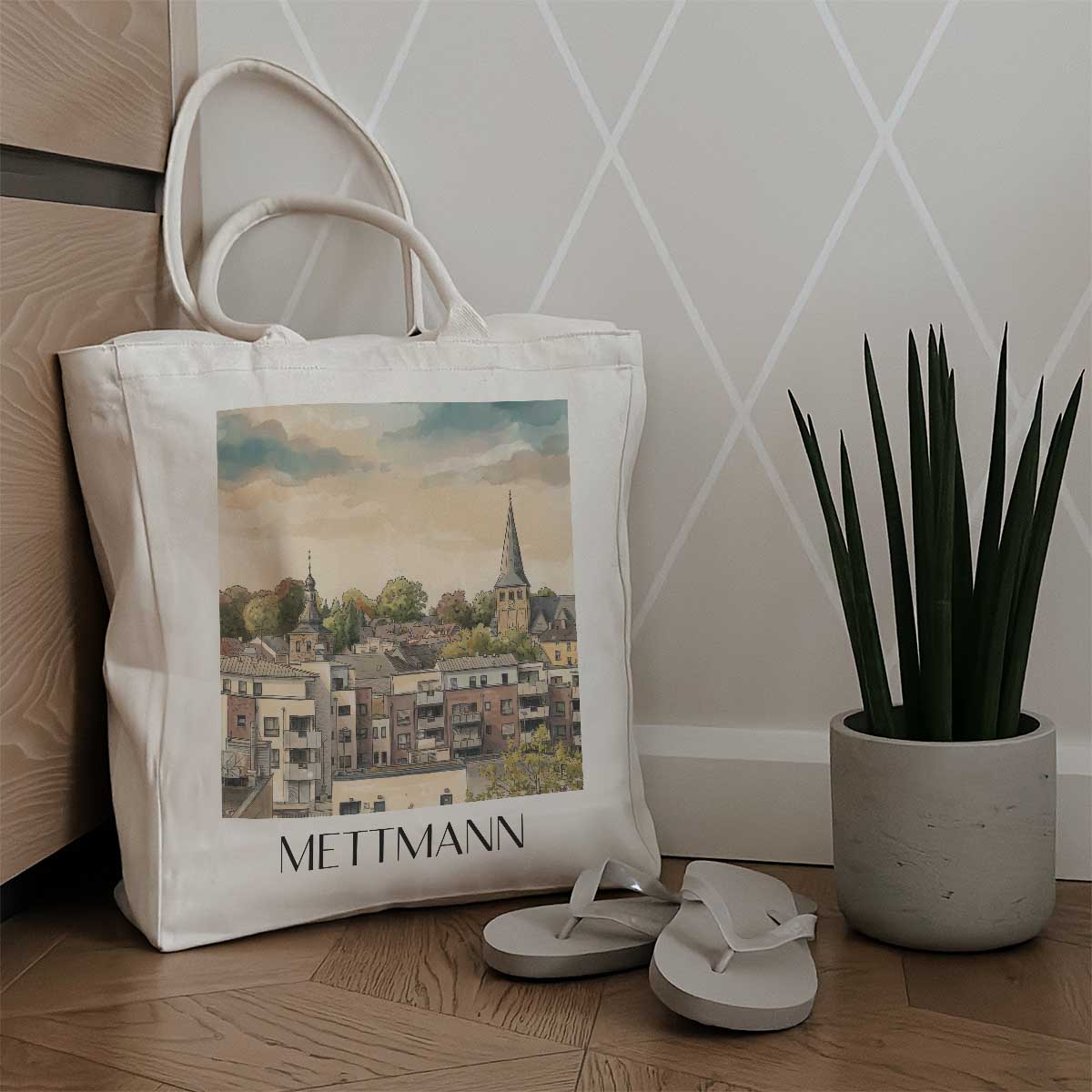 mettmann-rheinland-deutschland-einkaufstasche-aquarell