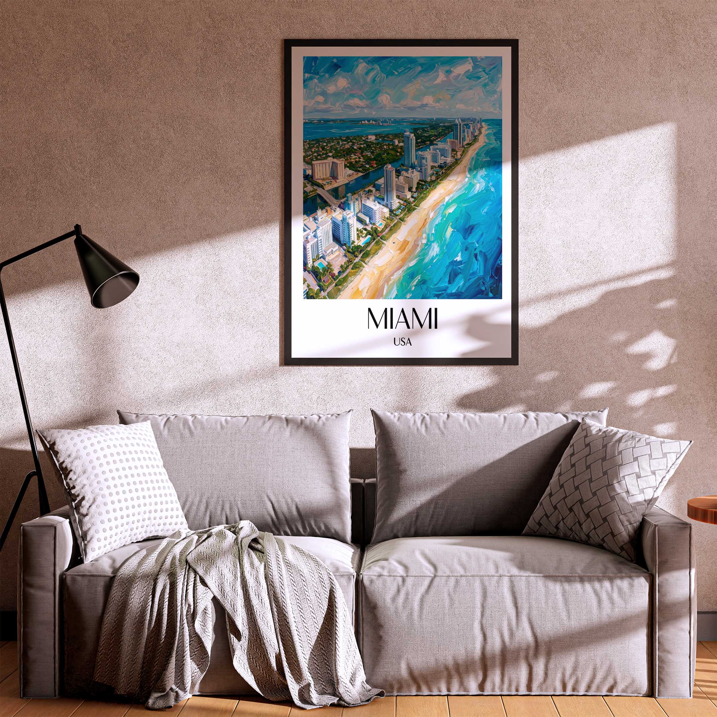 miami-usa-poster-oil-painting-oelgemaelde
