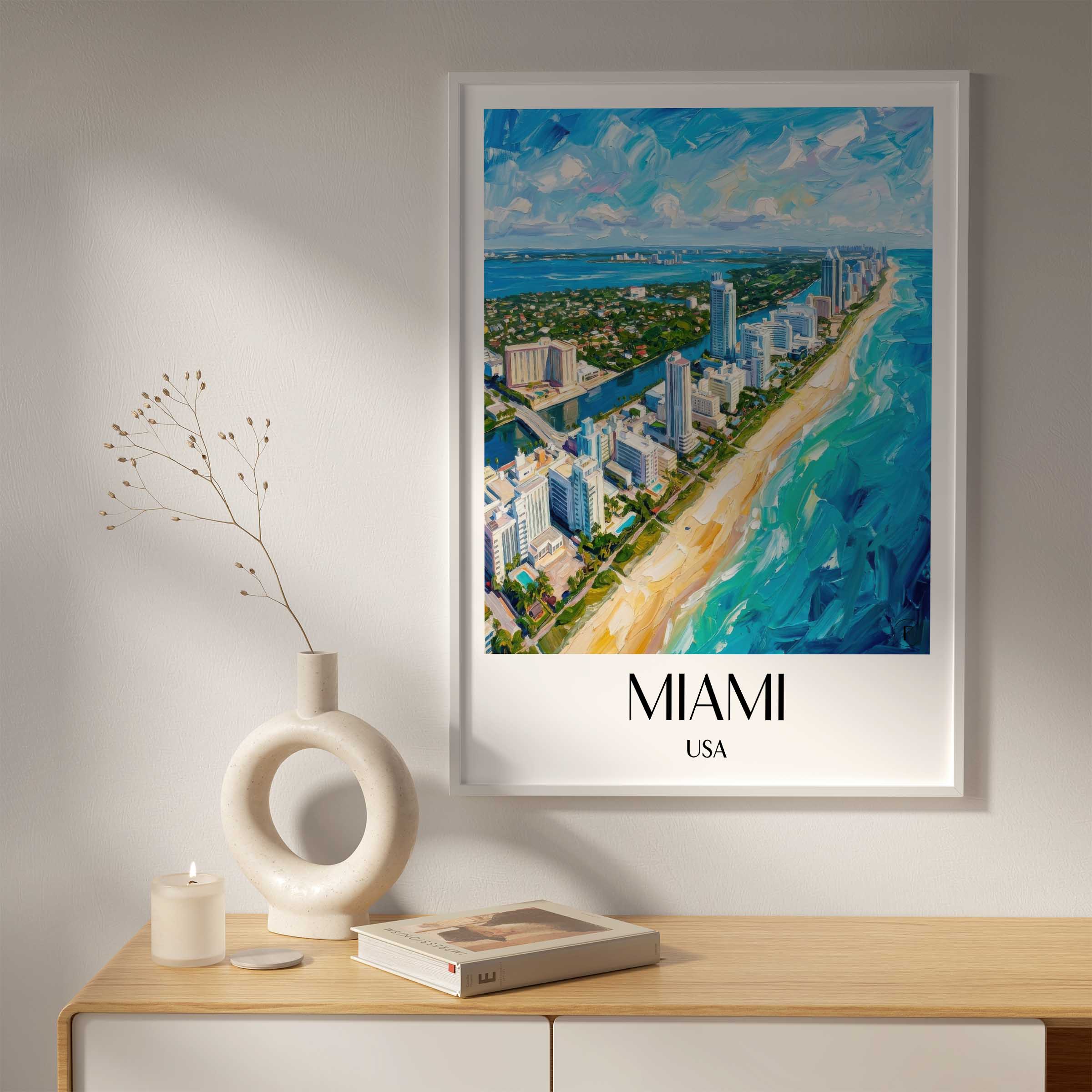 miami-usa-poster-oil-painting-oelgemaelde