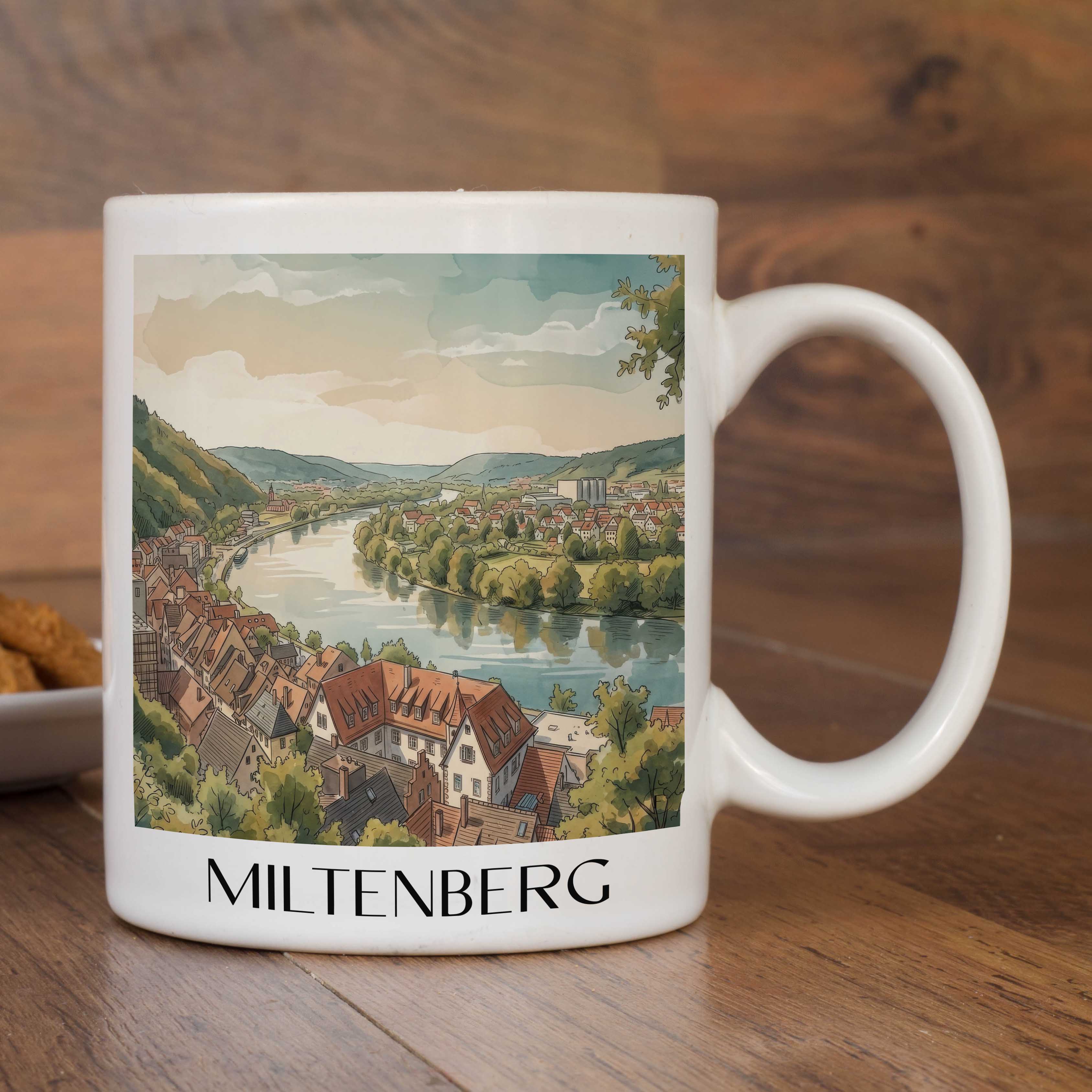 miltenberg-deutschland-kaffeebecher-aquarell