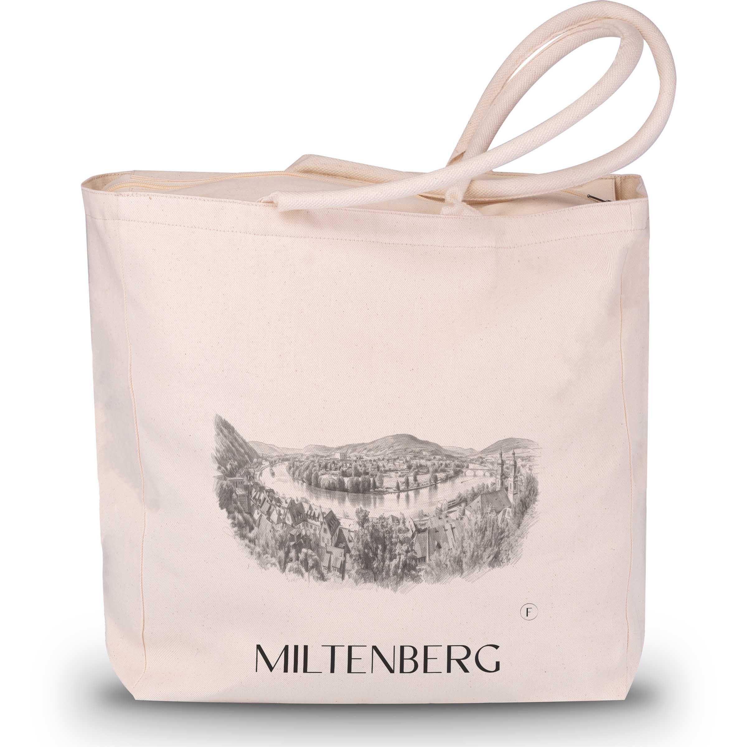 Miltenberg - Germany Tote Bag - Drawing Style Shopping Bag