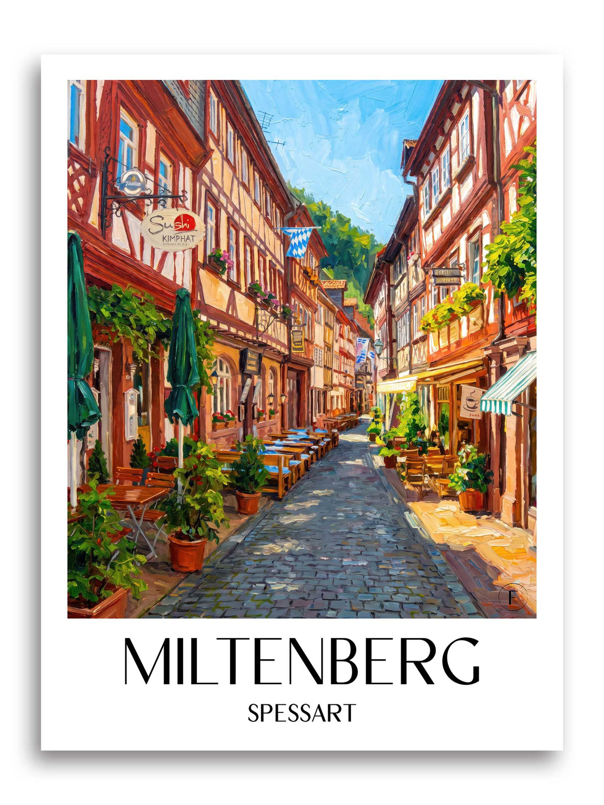miltenberg-spessart-deutschland-poster-oil-painting-oelgemaelde