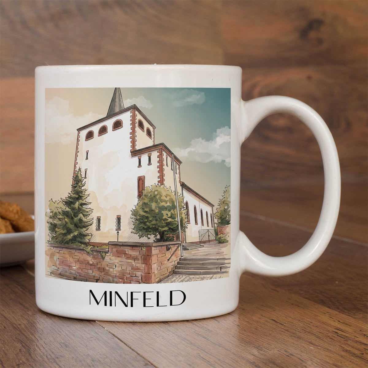 minfeld-südpfalz-deutschland-kaffeebecher-aquarell