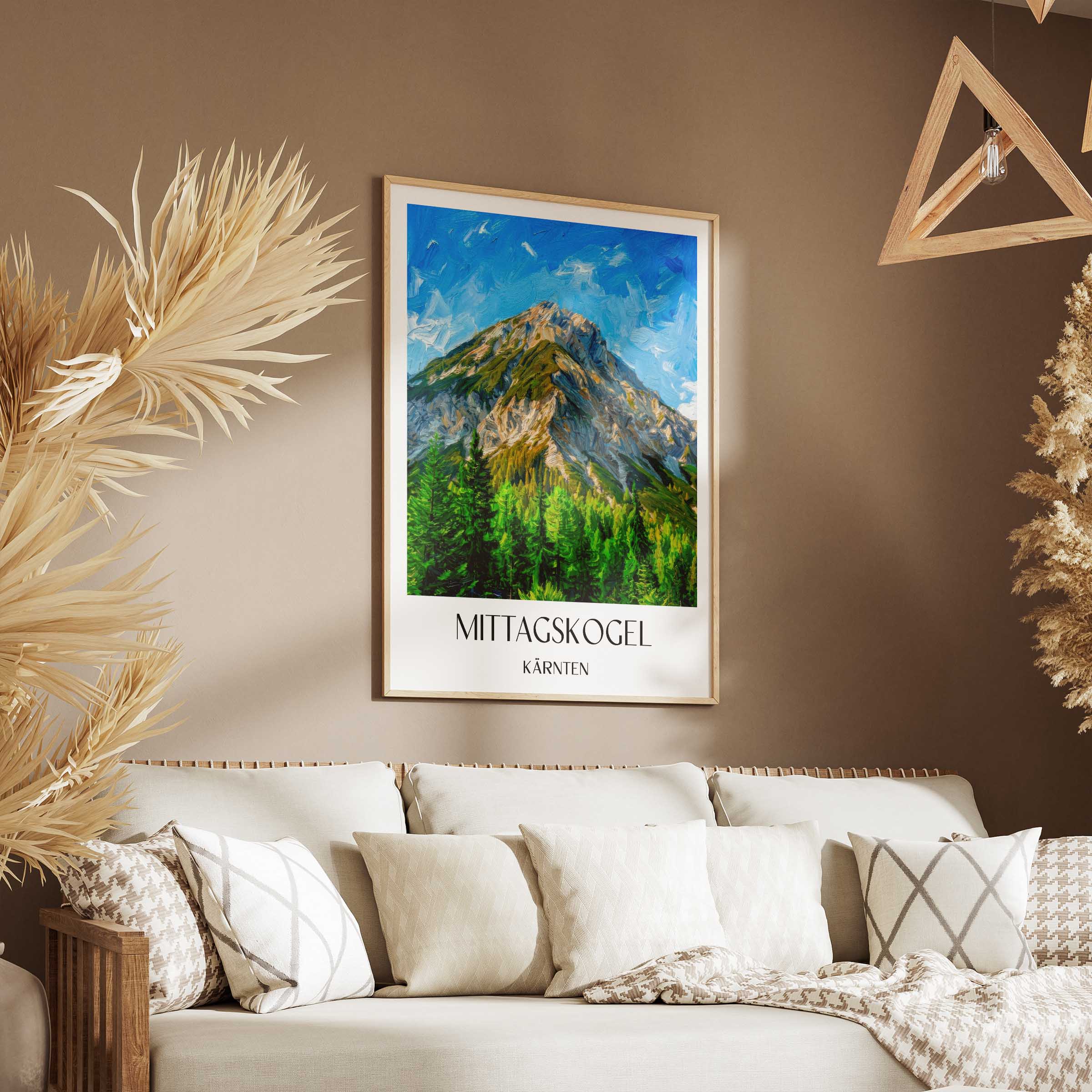 mittagskogel-kärnten-österreich-poster-oil-painting-oelgemaelde
