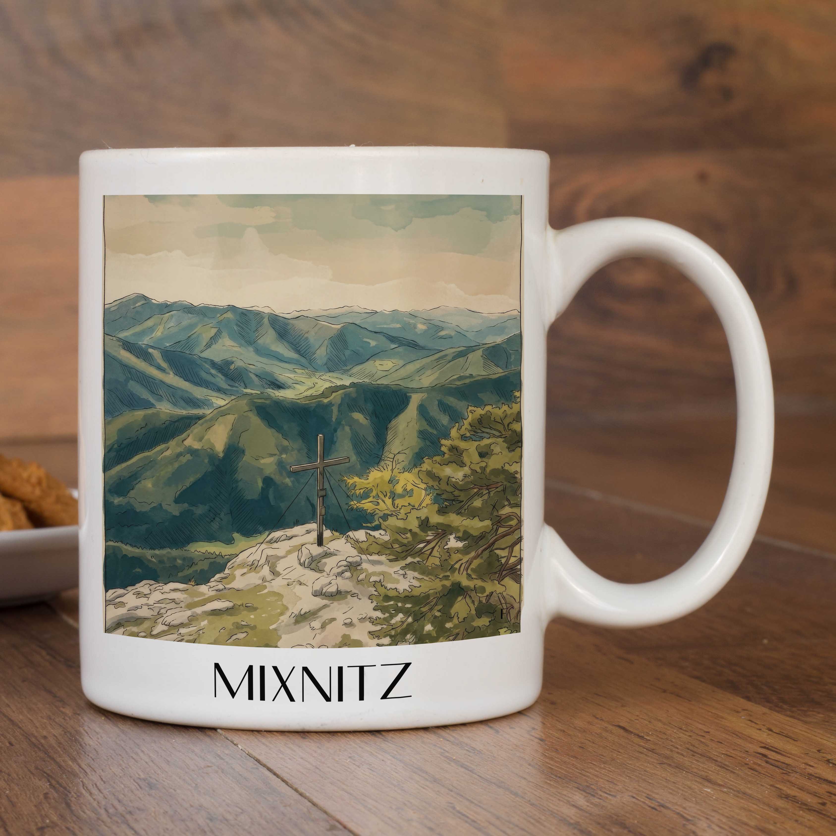 mixnitz-steiermark-österreich-kaffeebecher-aquarell