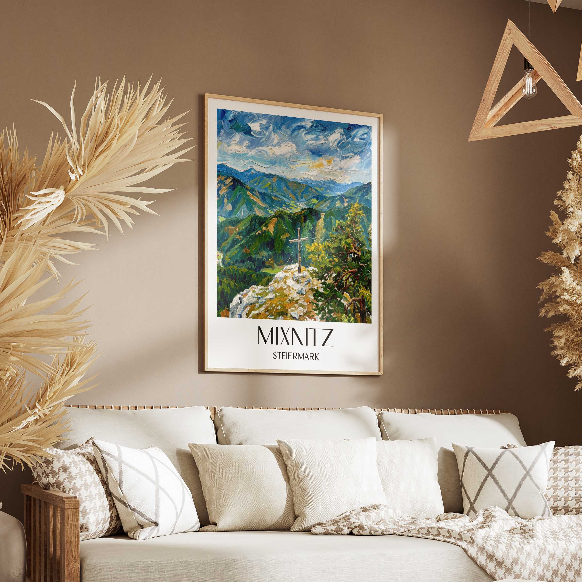 mixnitz-steiermark-österreich-poster-oil-painting-oelgemaelde