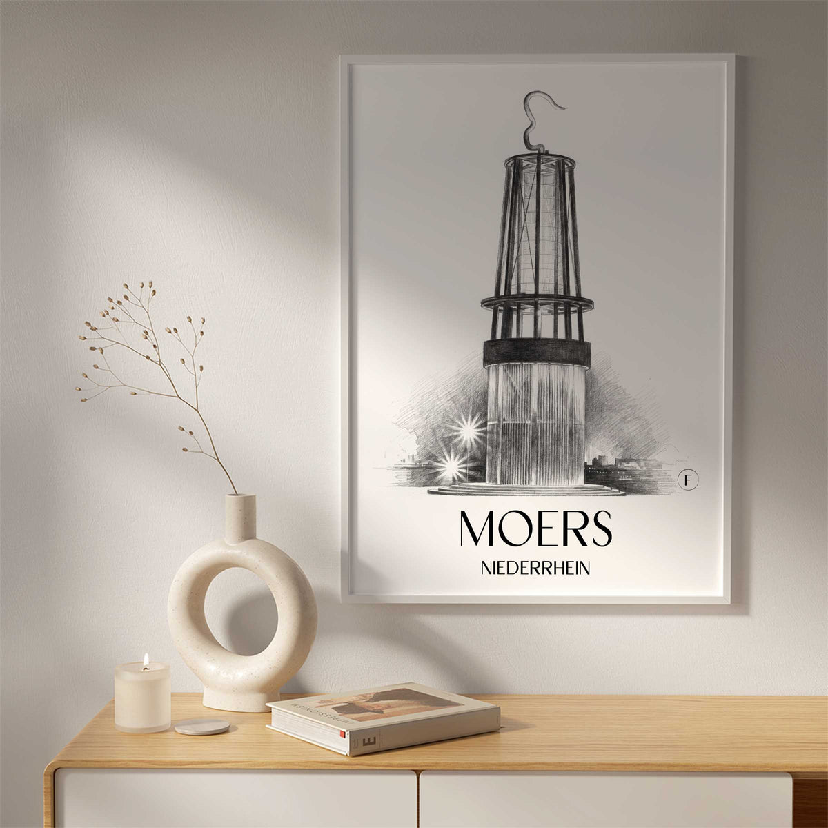 moers-niederrhein-deutschland-poster-bleistift-zeichnung-drawing