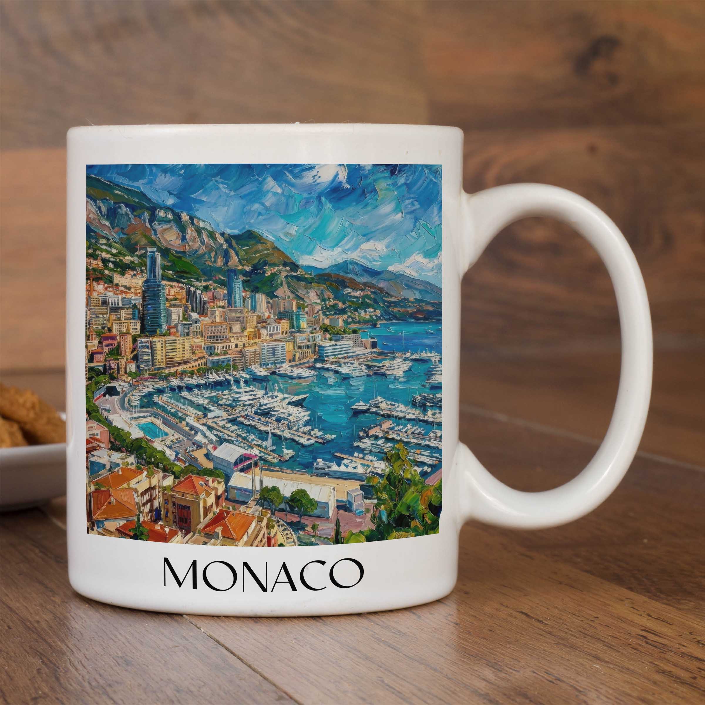 monaco-côte-d´azur-monaco-kaffeebecher-oil-painting-oelgemaelde