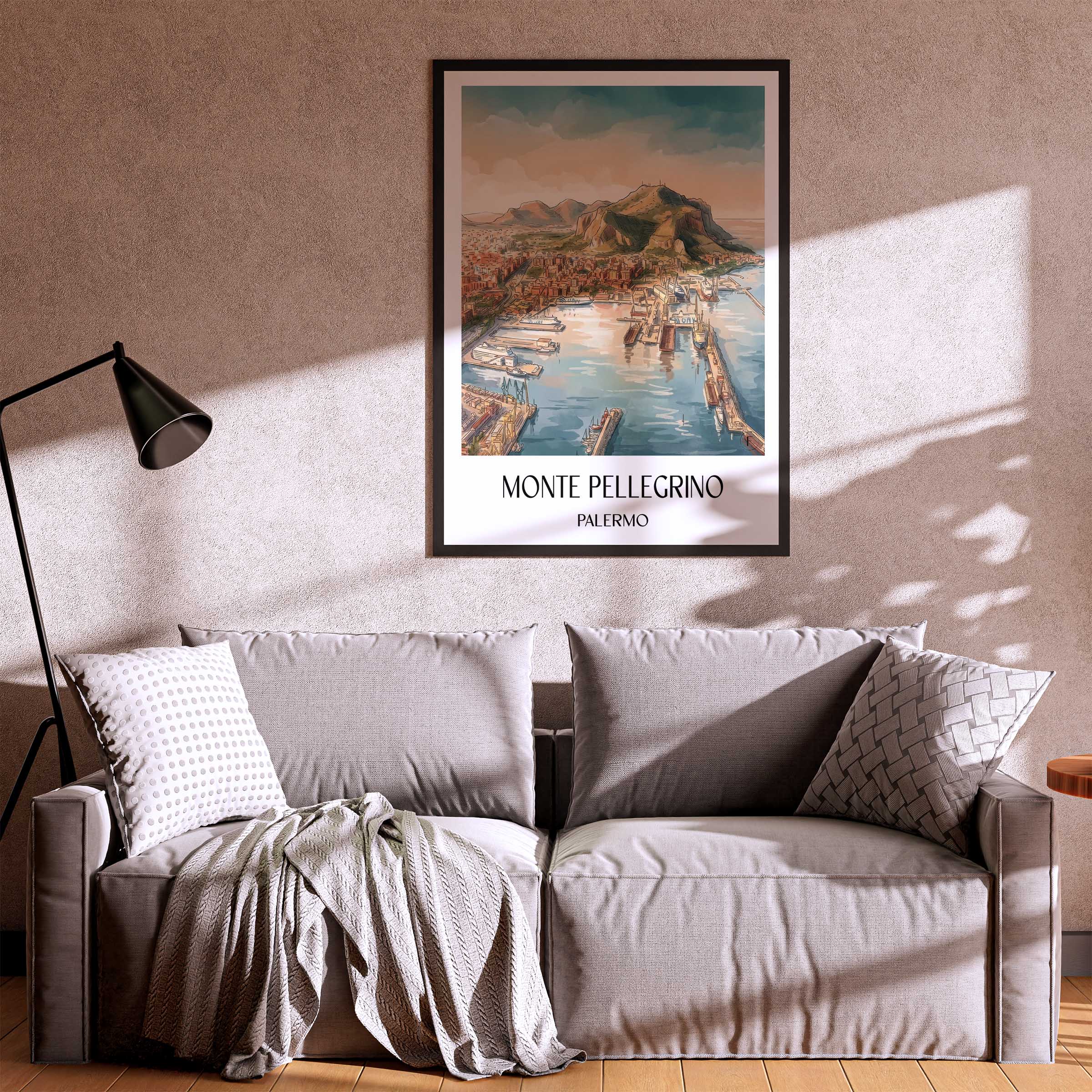 monte-pellegrino-palermo-italien-poster-aquarell