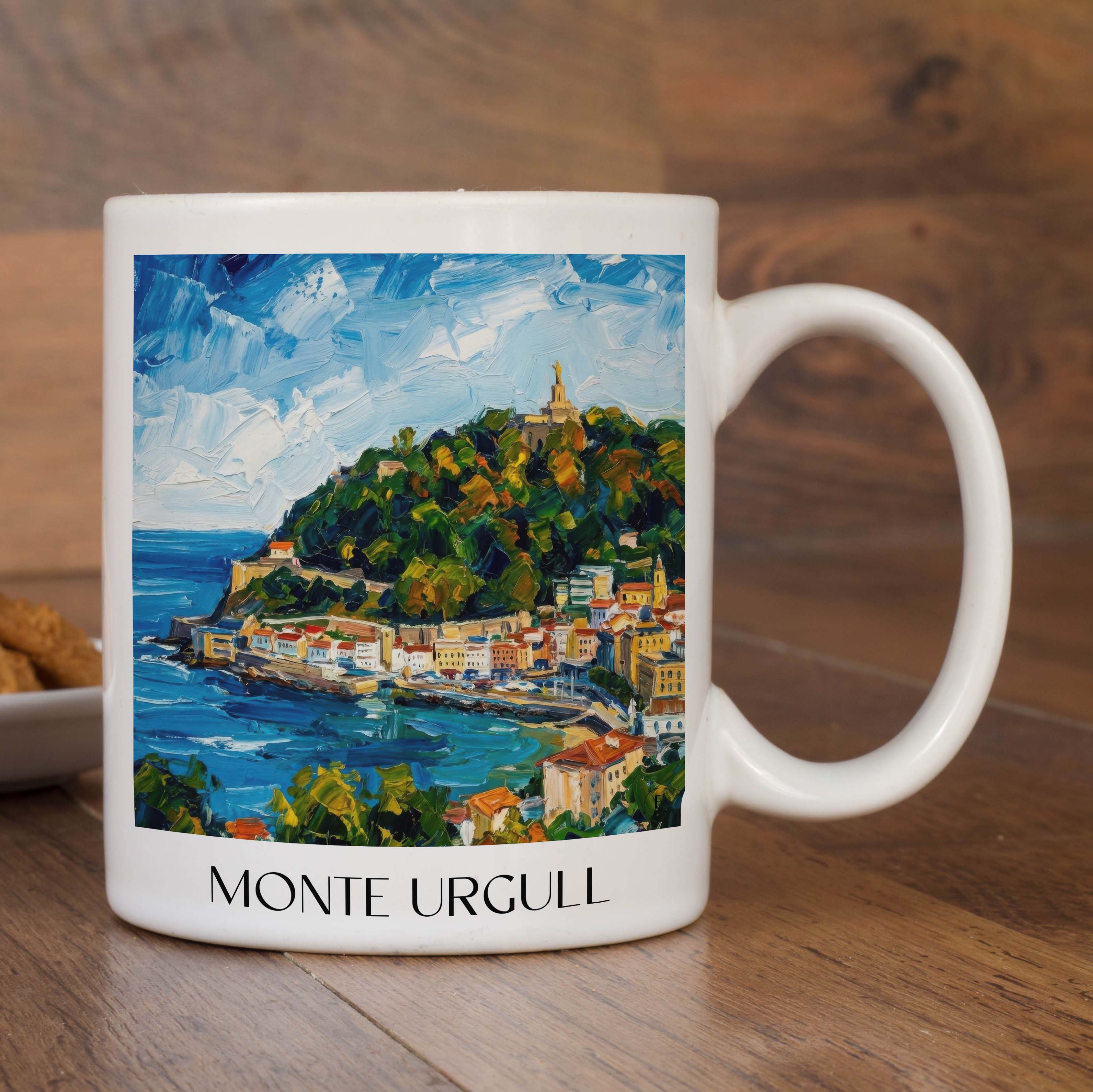 monte-urgull-san-sebastián-spanien-kaffeebecher-oil-painting-oelgemaelde